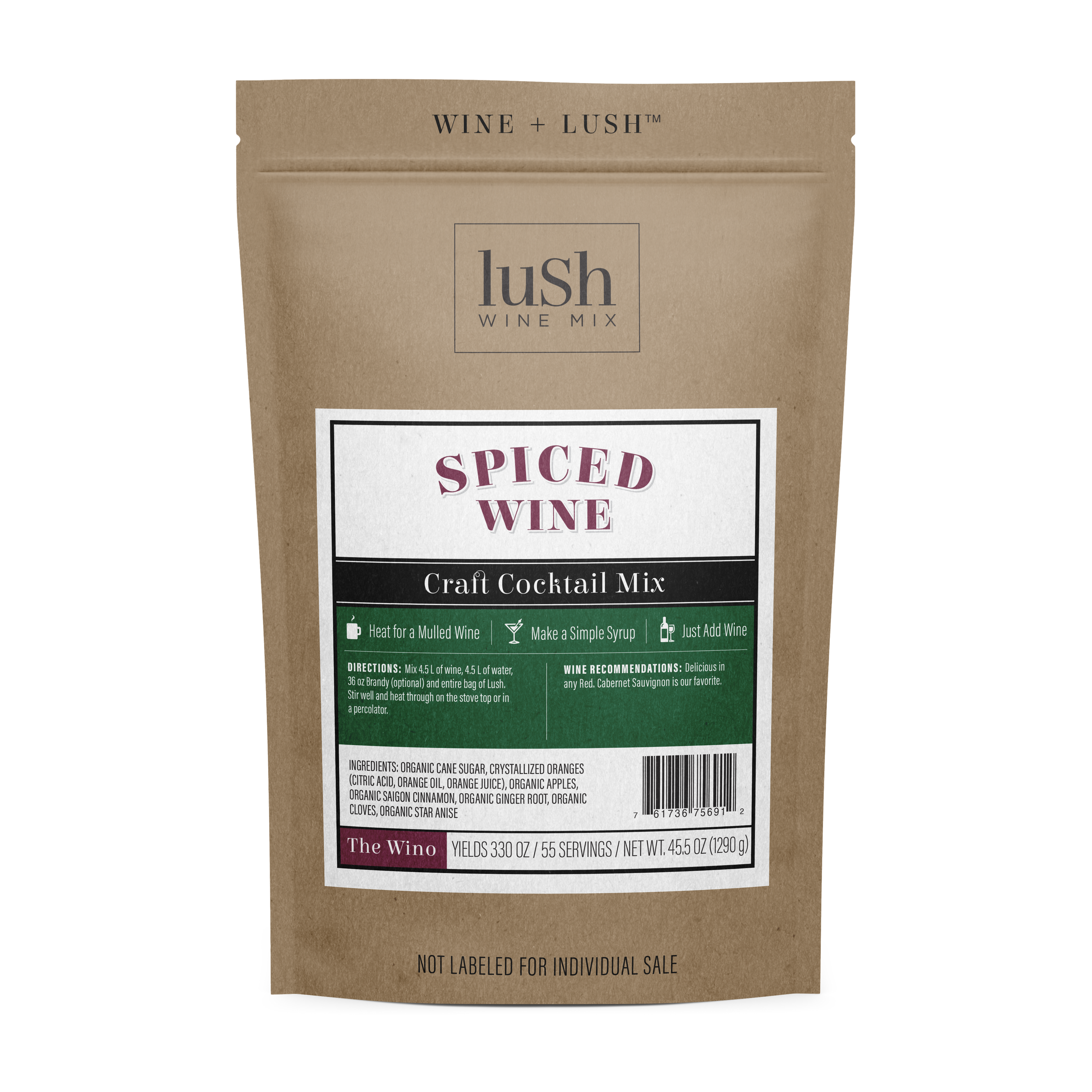 Ex-Large Bulk Wine Slushie Mix Frozen Cocktails 330 oz.
