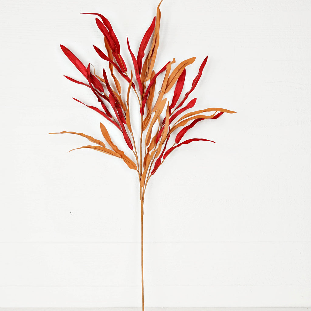 530363- 36in Branch-Soft Touch Yucca Leaves-Apple Spice