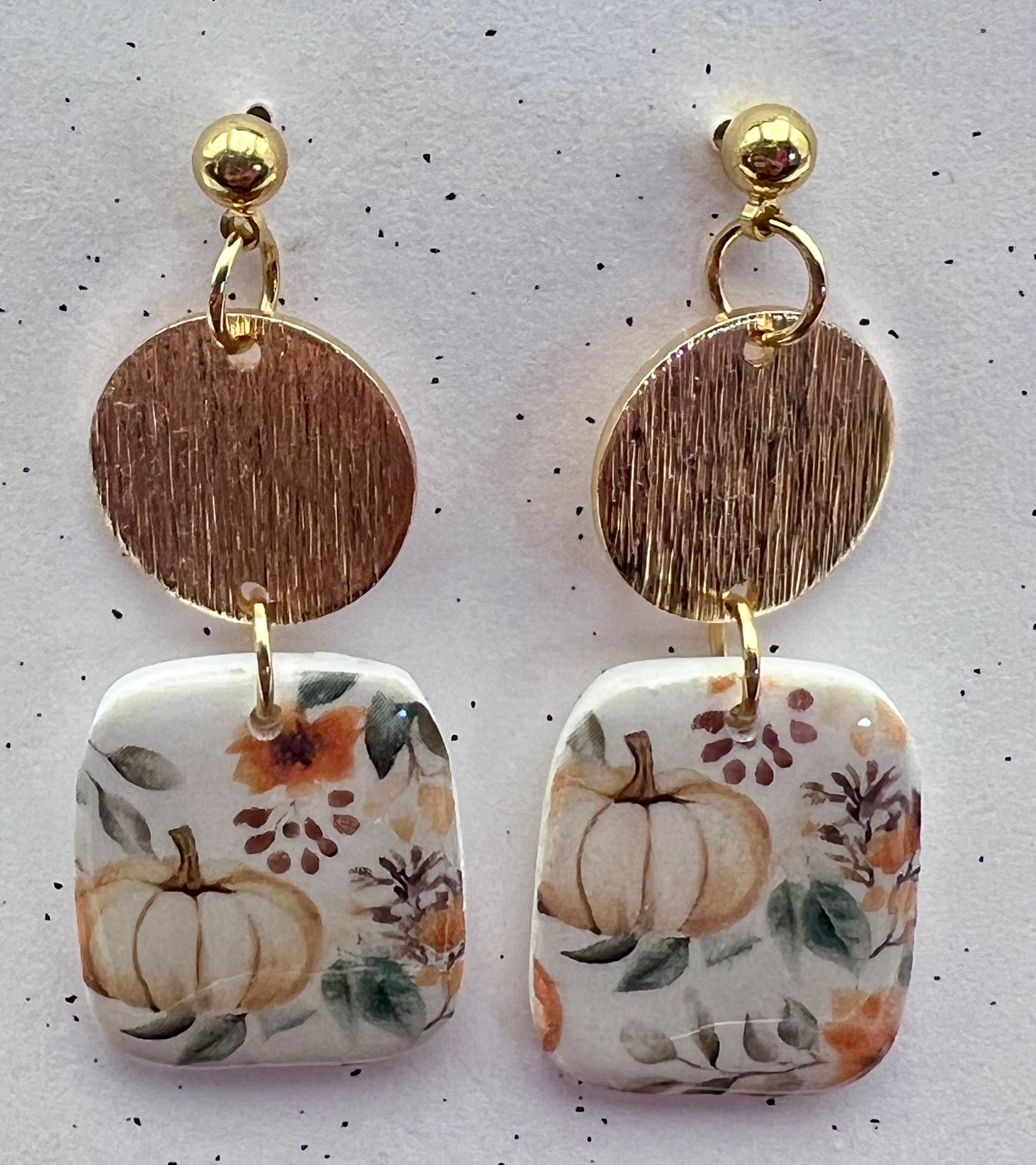 JOC clay earring set