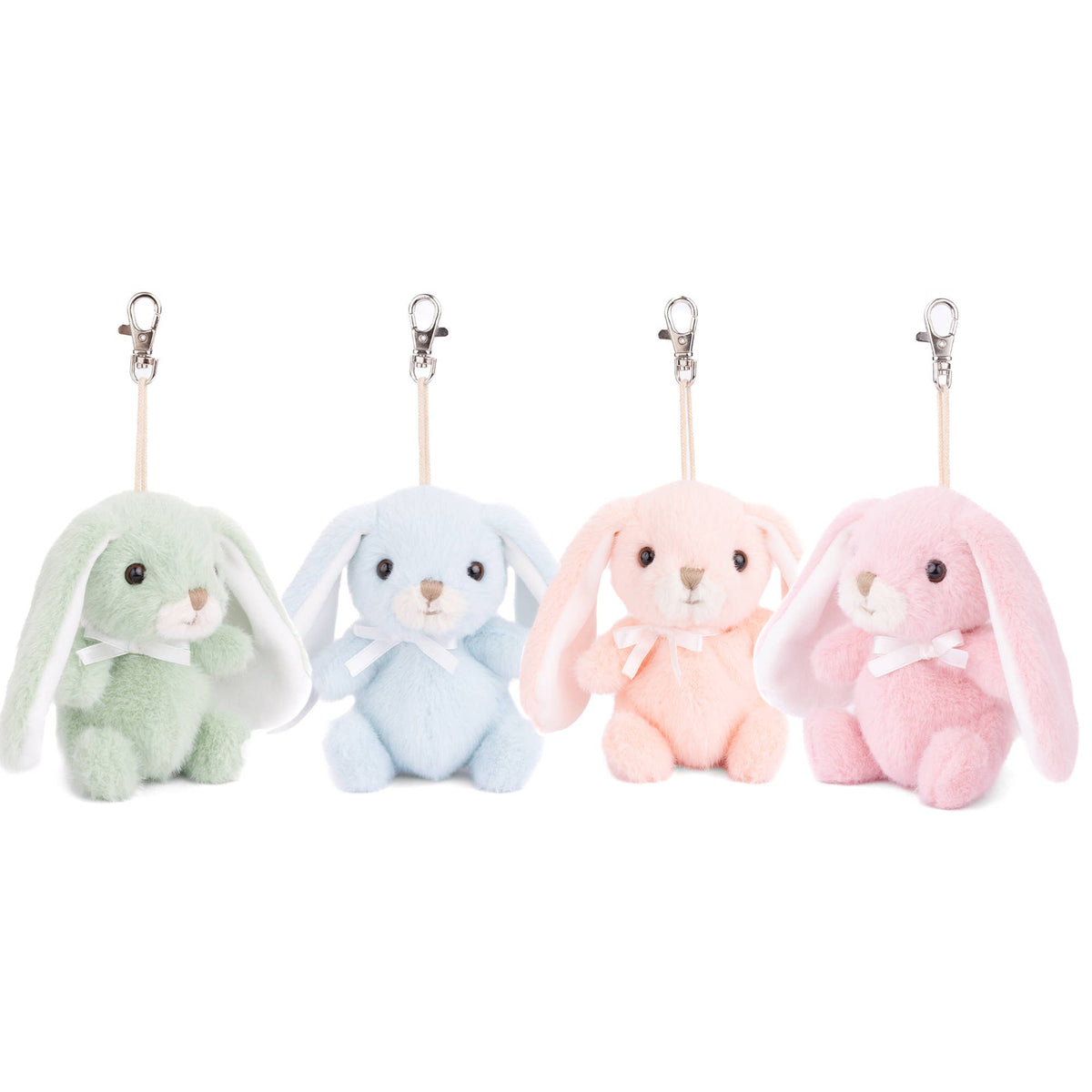 Plush Bouncy Bunny Bag Charm - Assorted 4
