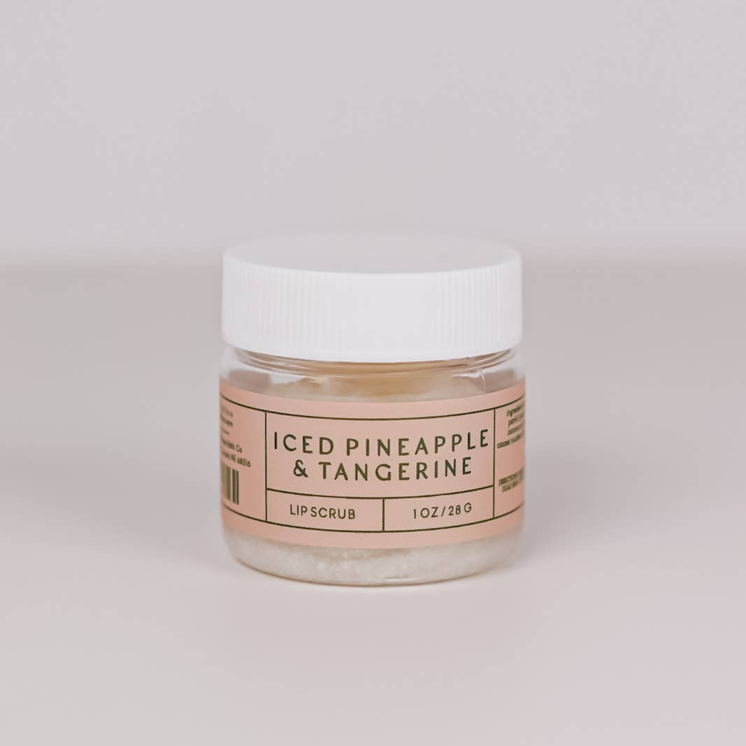 Iced Pineapple & Tangerine Lip Scrub