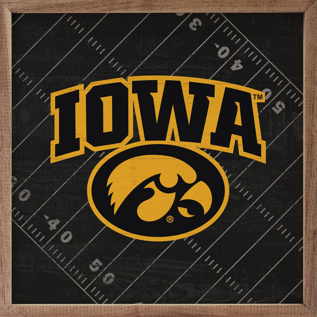 Black Football Field University Of Iowa