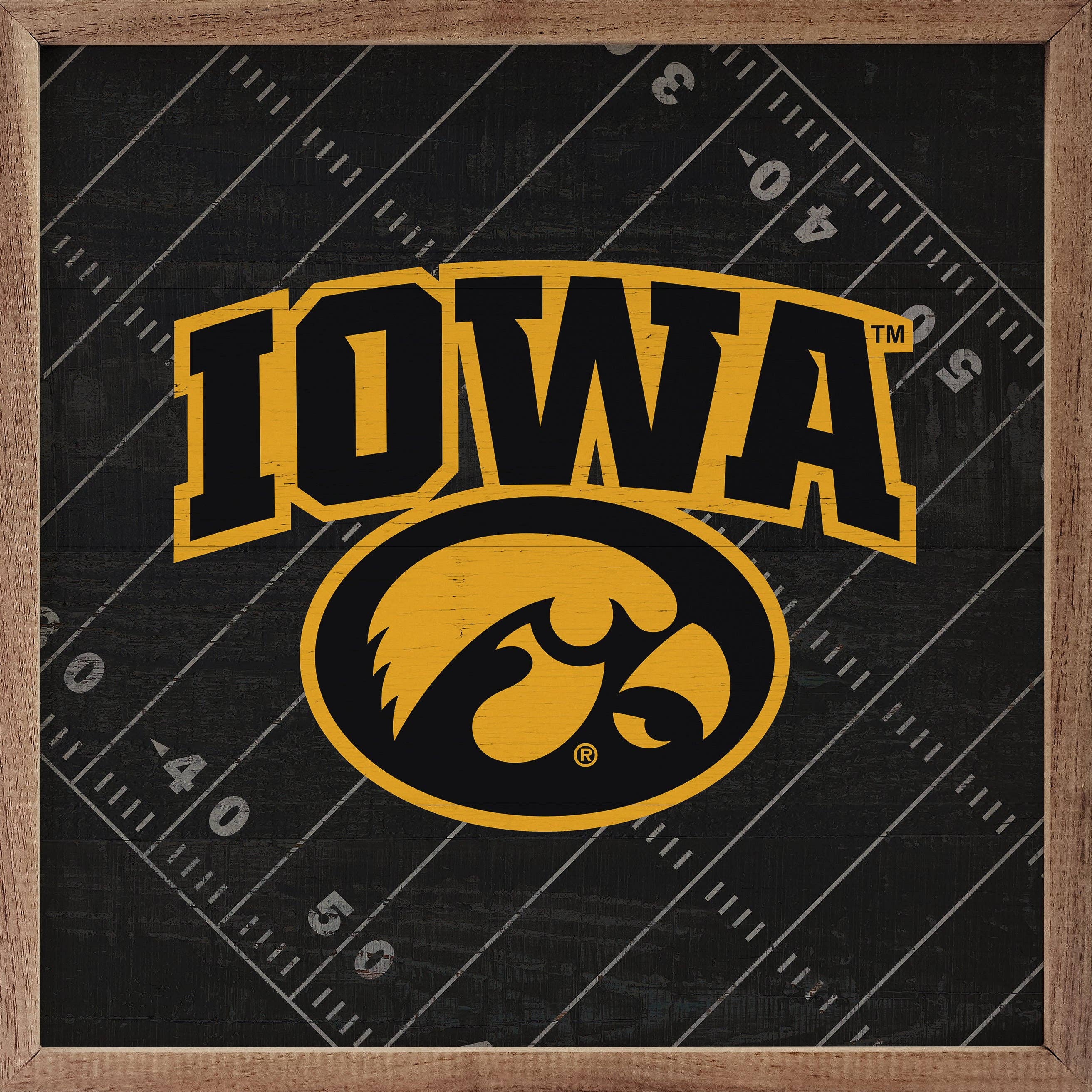 Black Football Field University Of Iowa