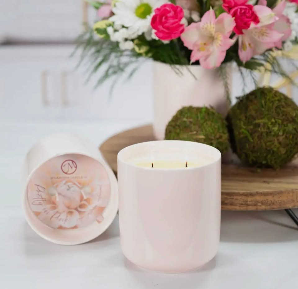 Milkhouse Candles Pretty in Pink Candle