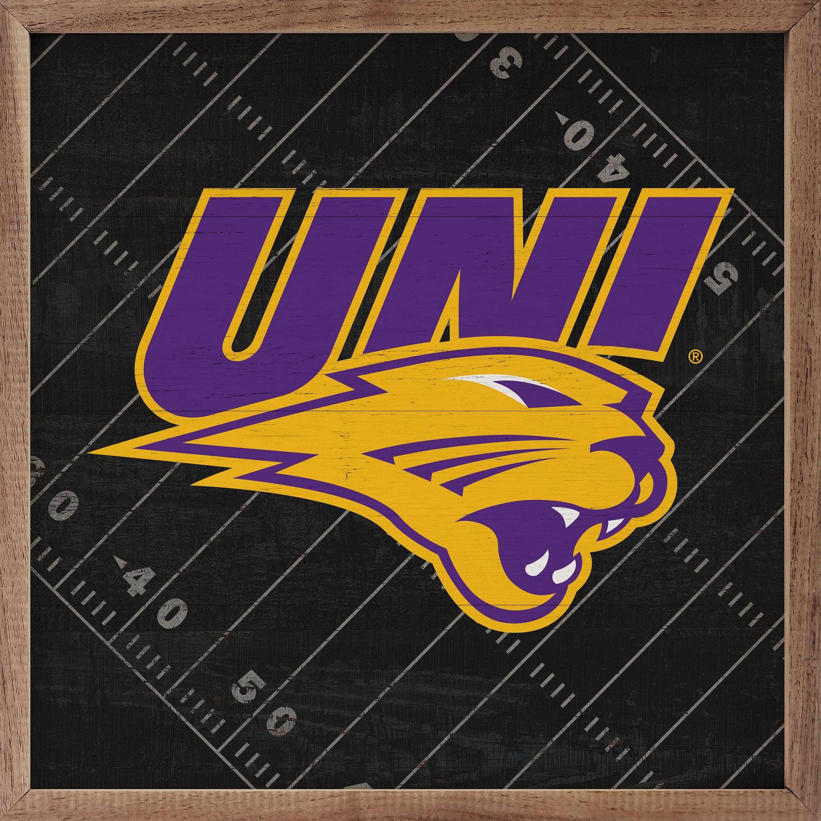 Black Football Field University Of Northern Iowa