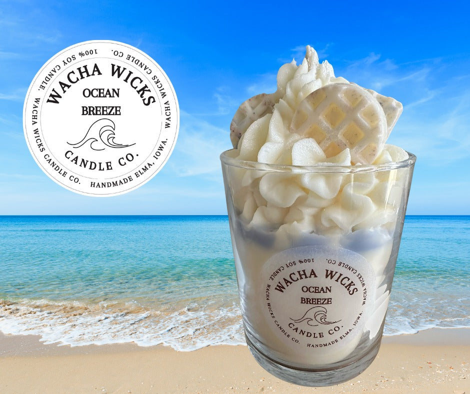 Wacha Wicks Ocean Breeze Candle