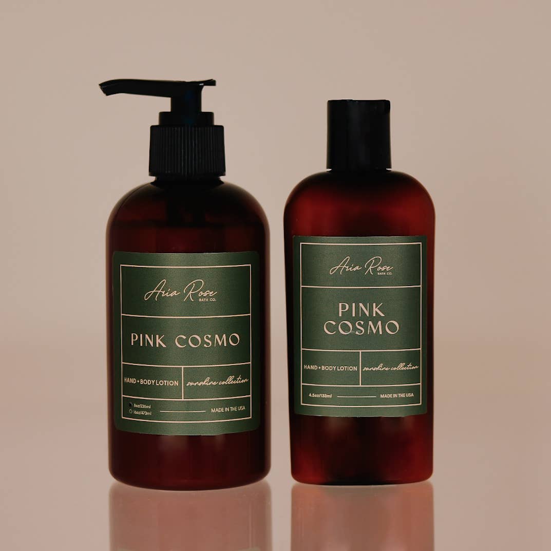 Pink Cosmo Hand + Body Lotion - Sunshine Collection