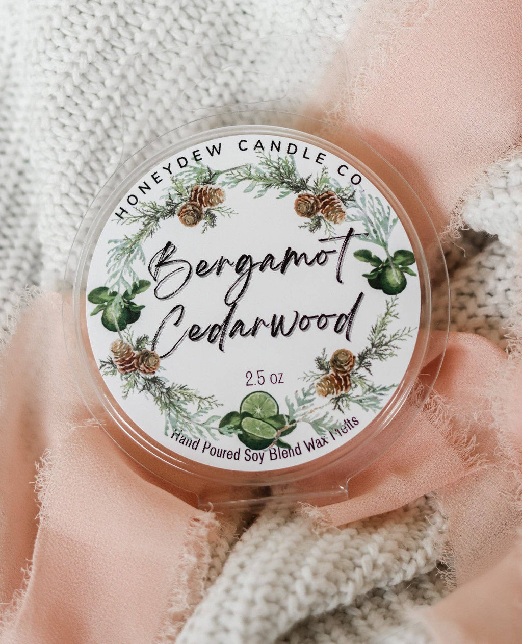 Bergamot Cedarwood Wax Melts 2.5 oz