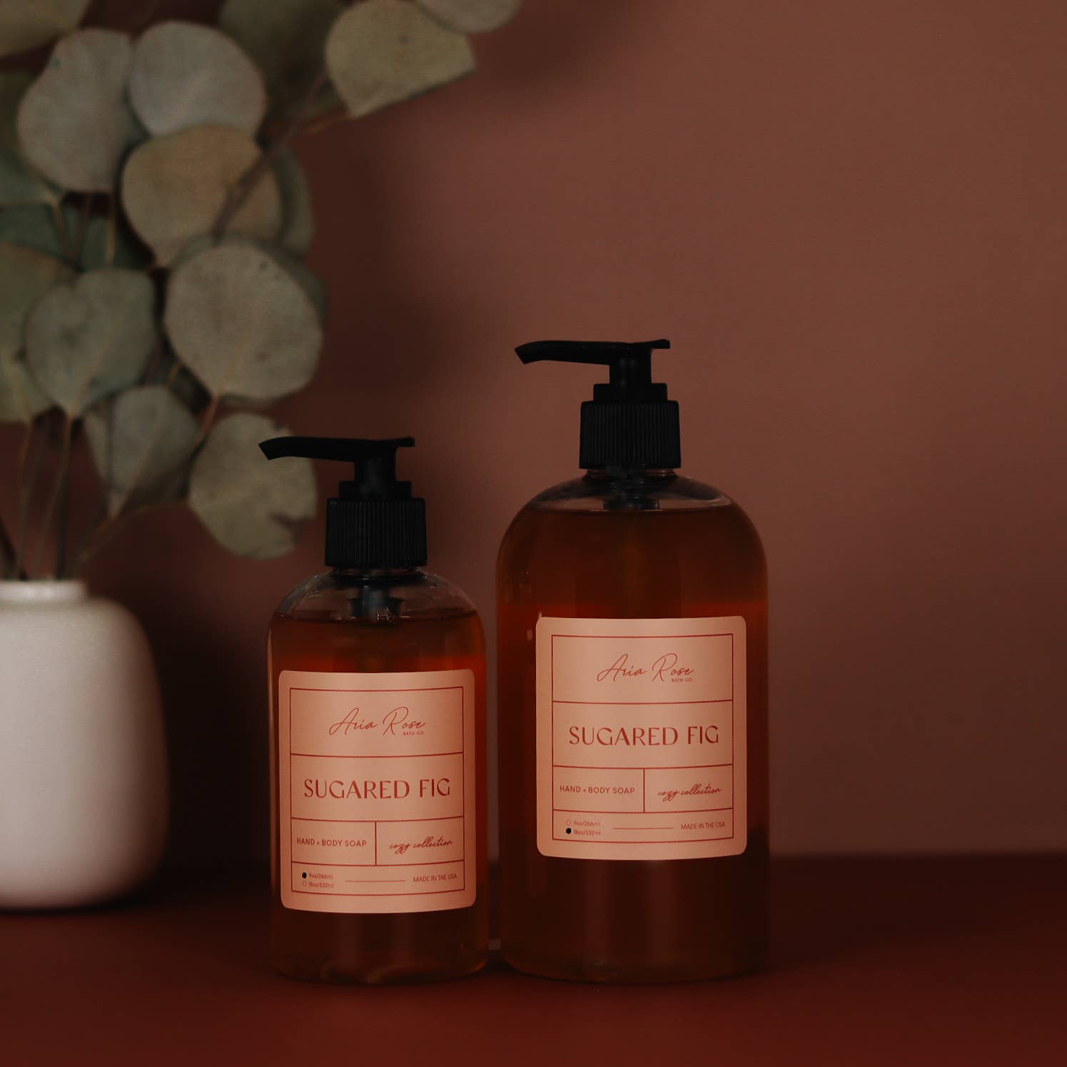 Sugared Fig Hand + Body Liquid Soap - Cozy Collection
