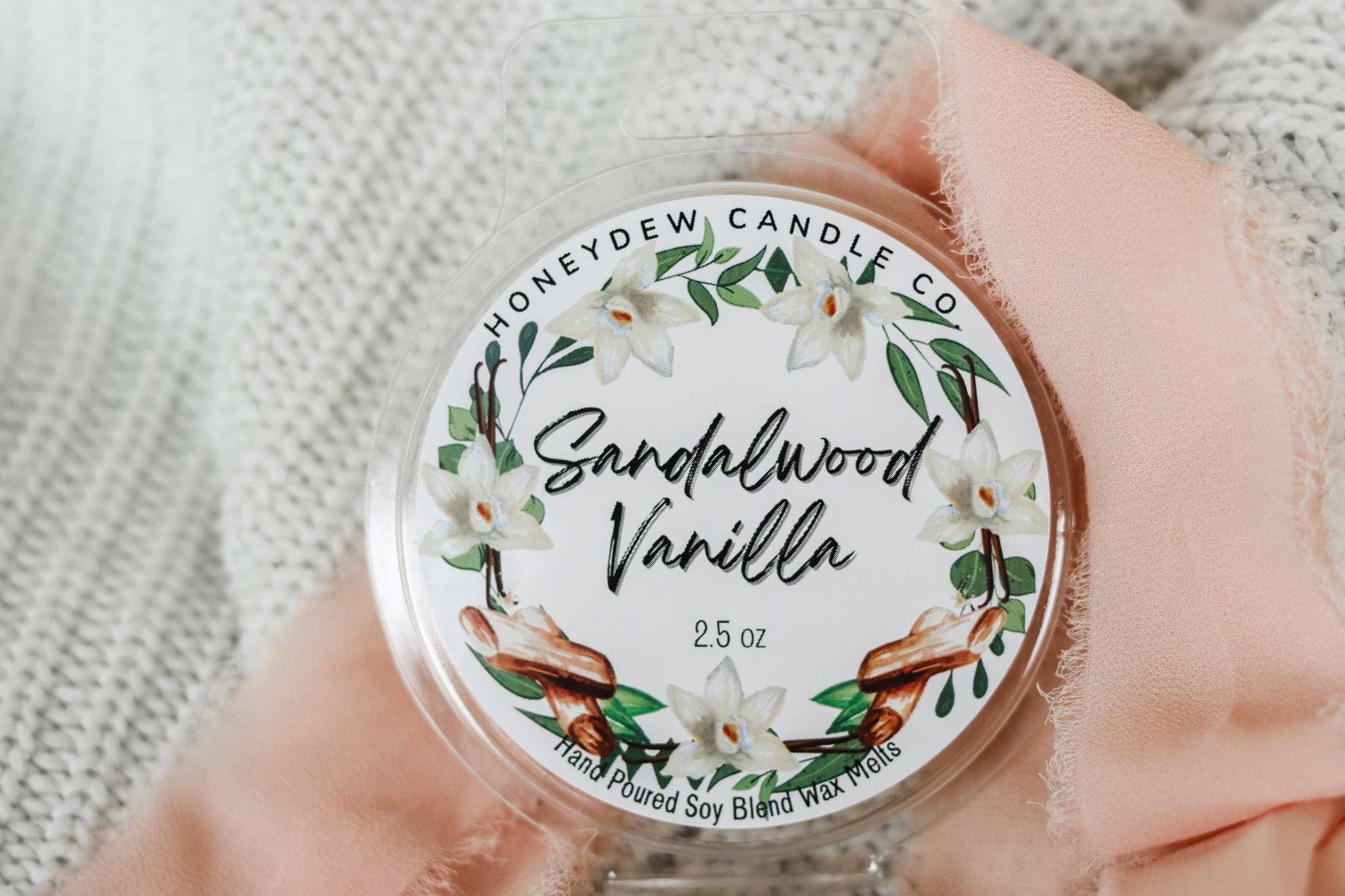 Sandalwood Vanilla Wax Melts 2.5oz