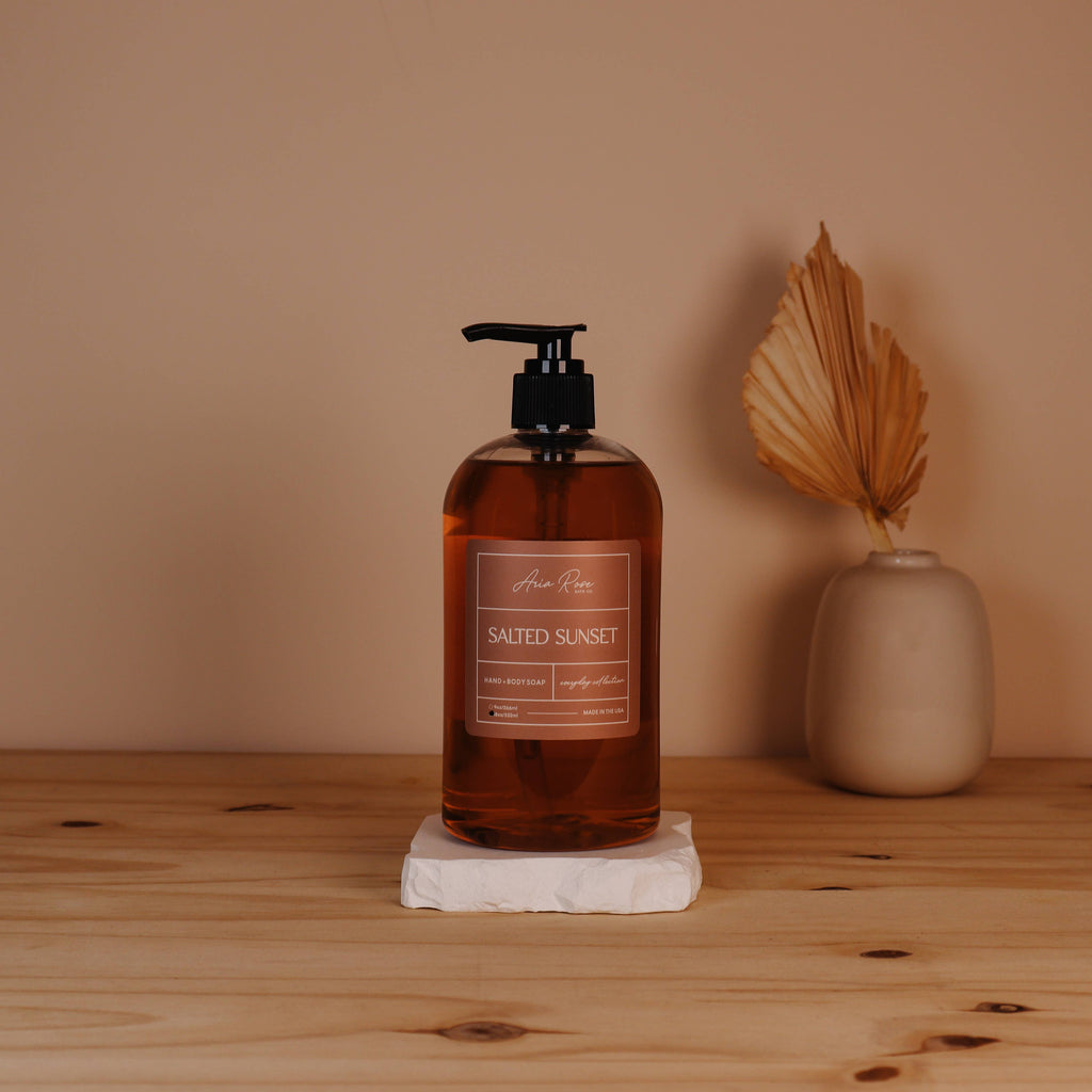 Salted Sunset Hand + Body Liquid Soap