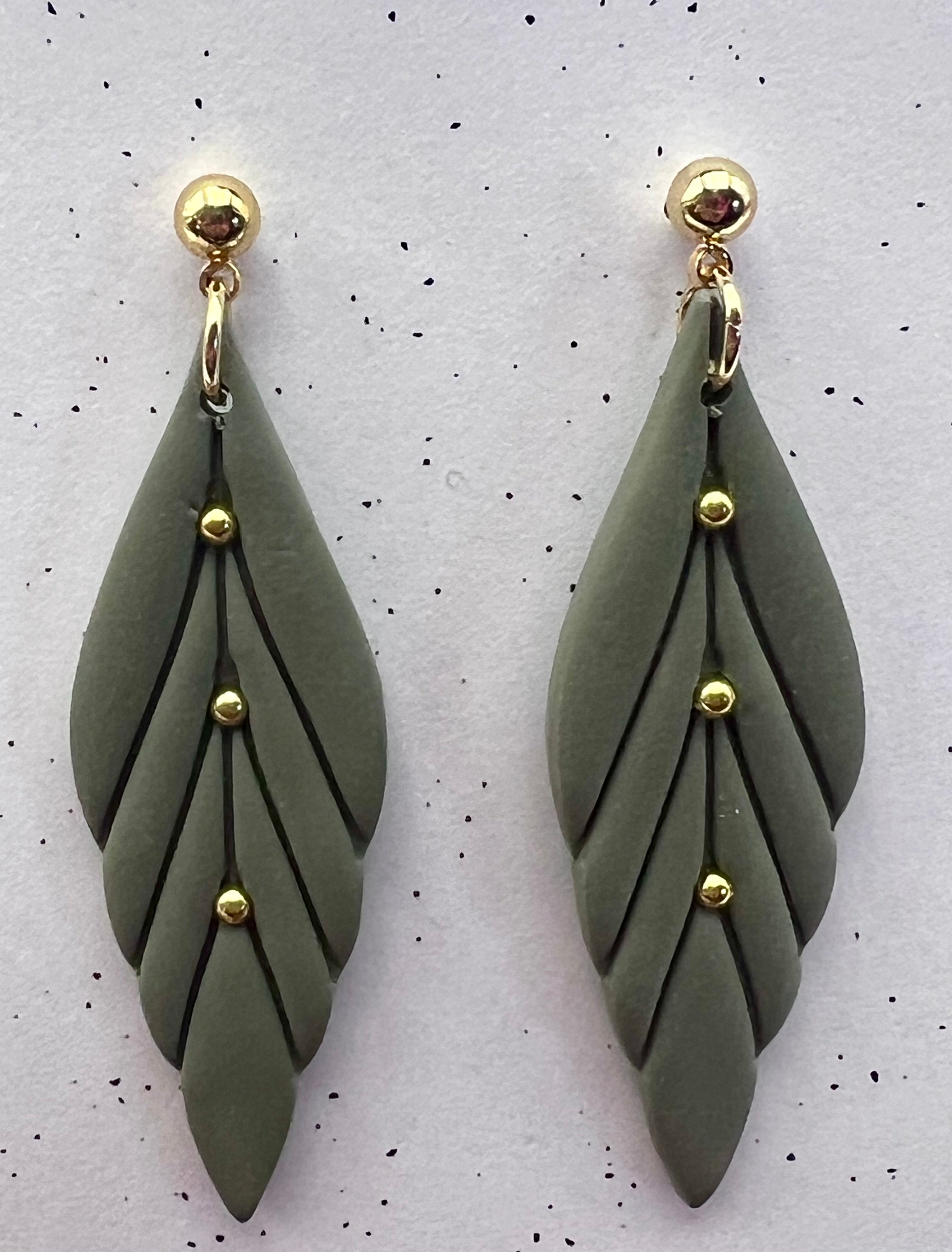 JOC clay earring set