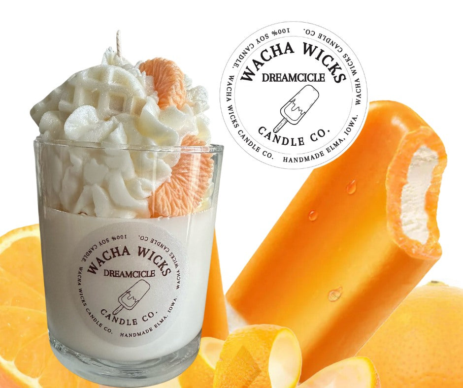 Wacha Wicks Orangecicle Candle