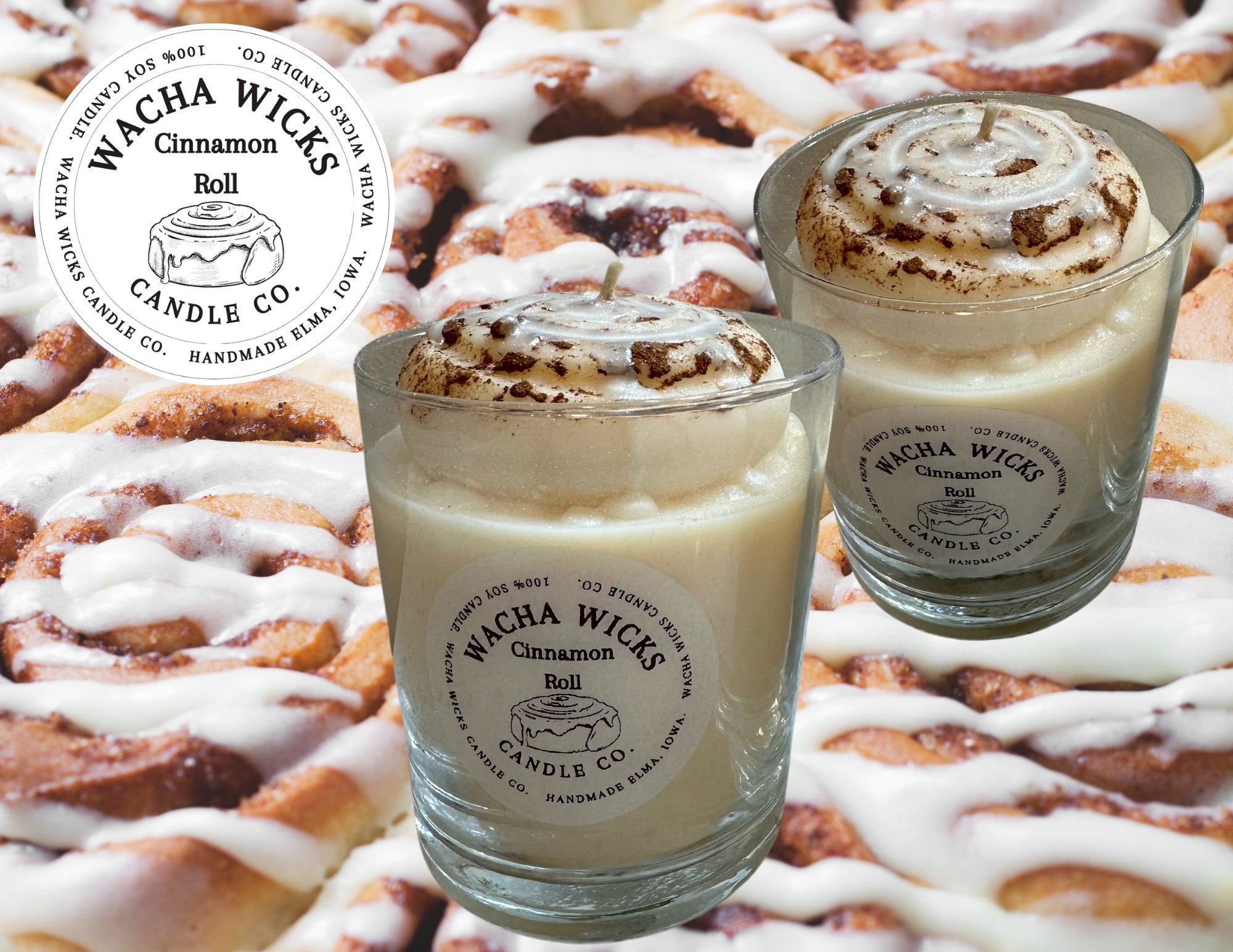 Wacha Wicks Cinnamon Roll
