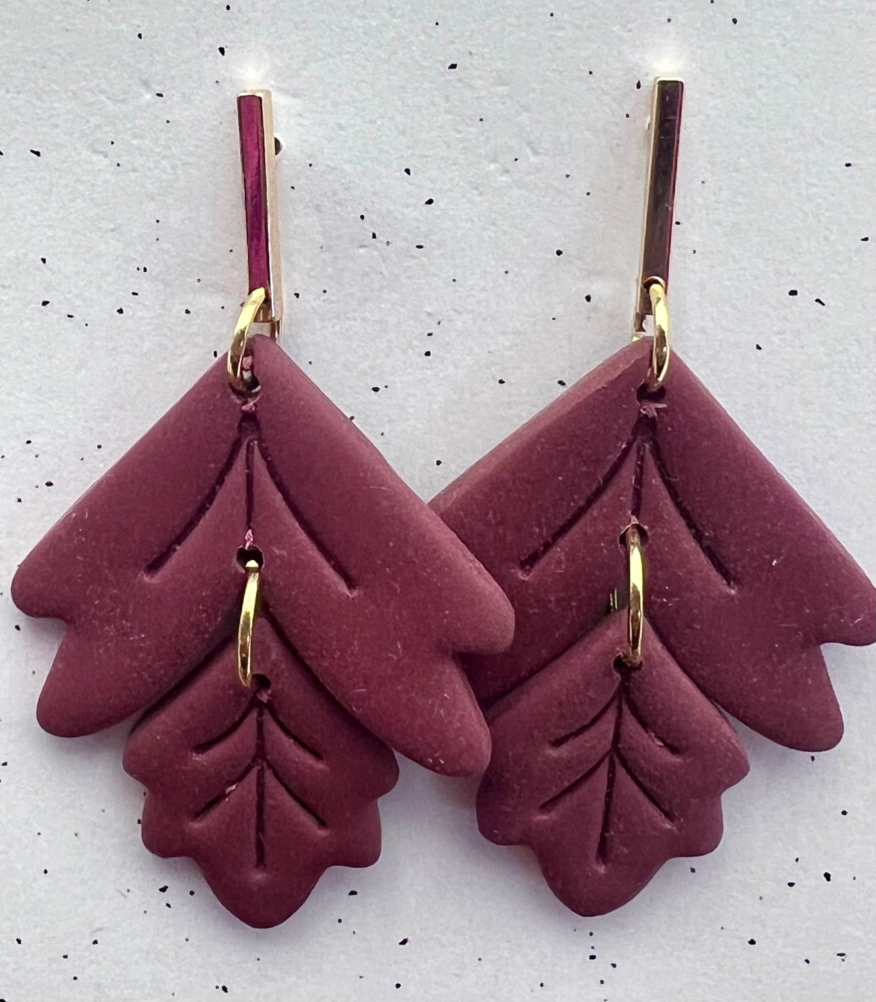 JOC clay earring set