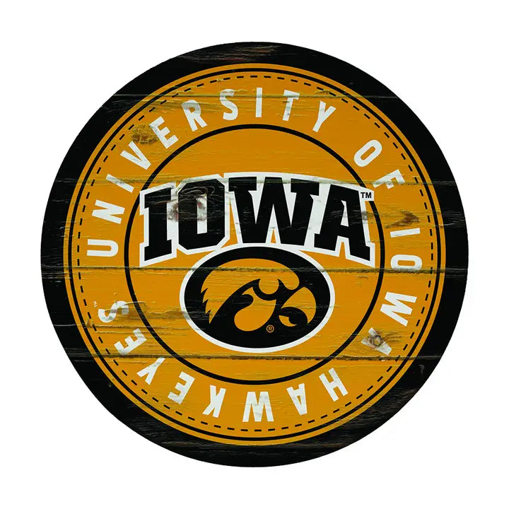 Button Logo University of Iowa Circle