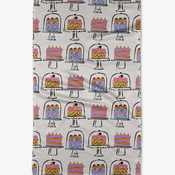 Cakes In The Window Tea Towel