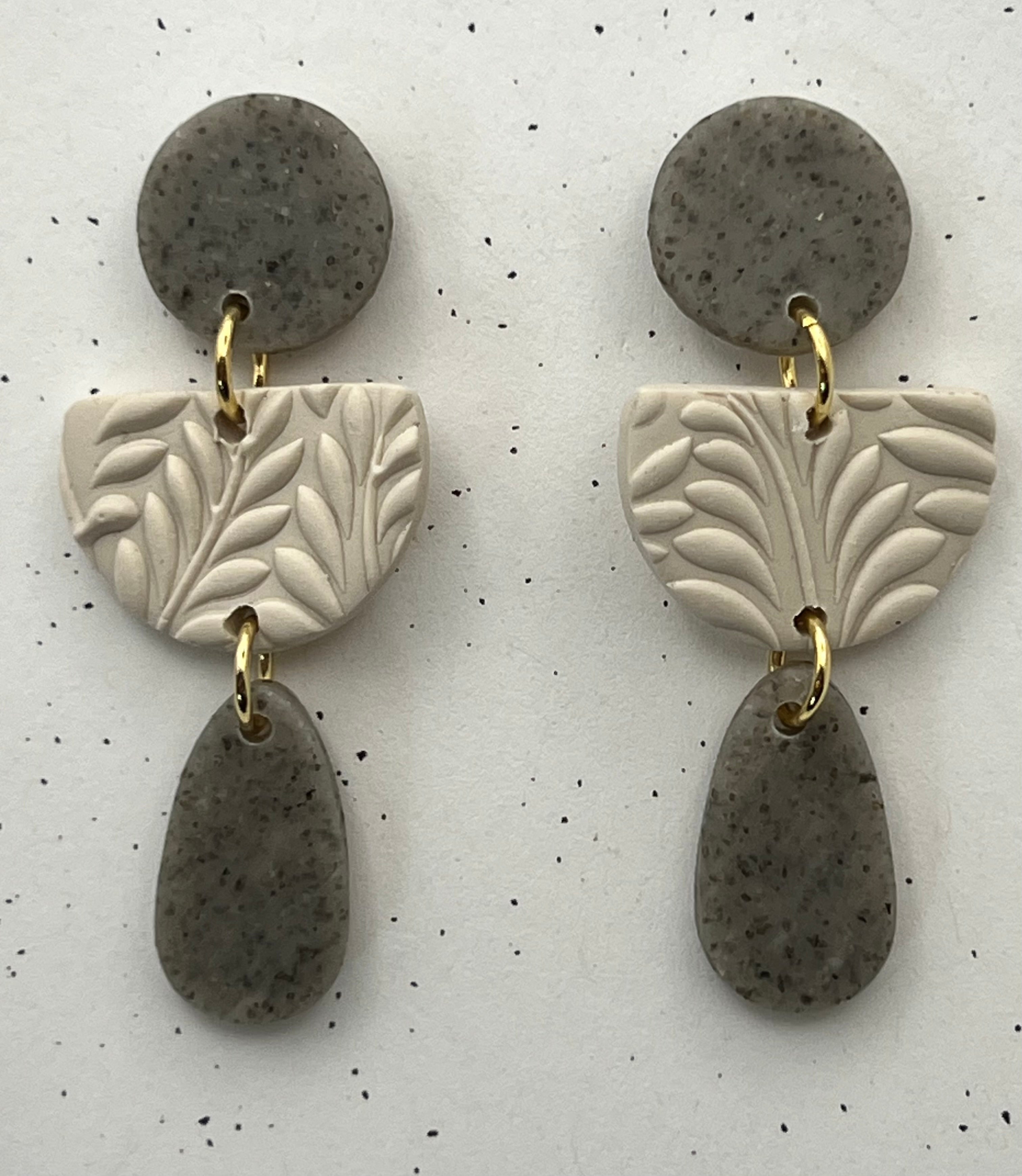 JOC clay earring set
