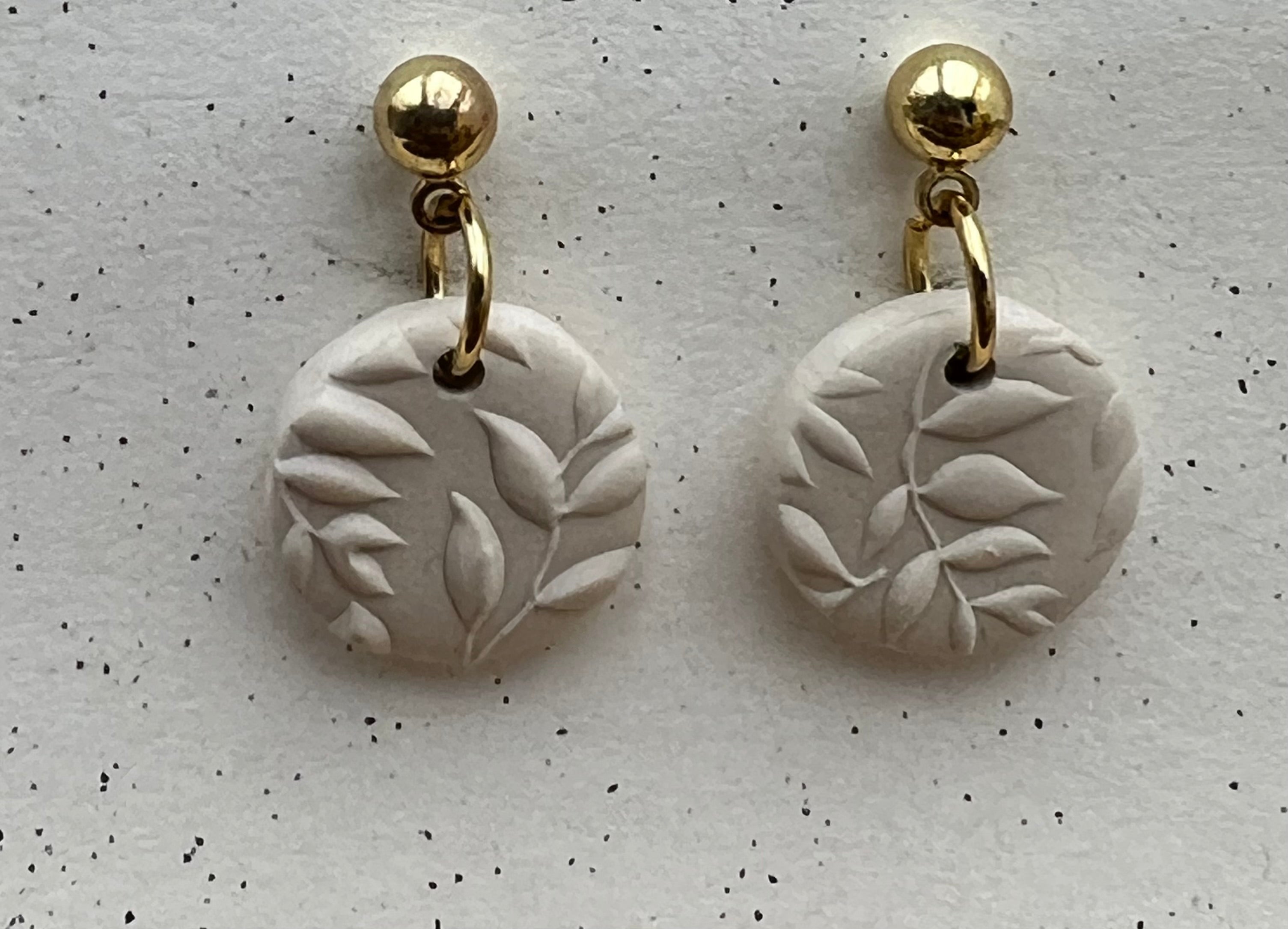 JOC clay earring set