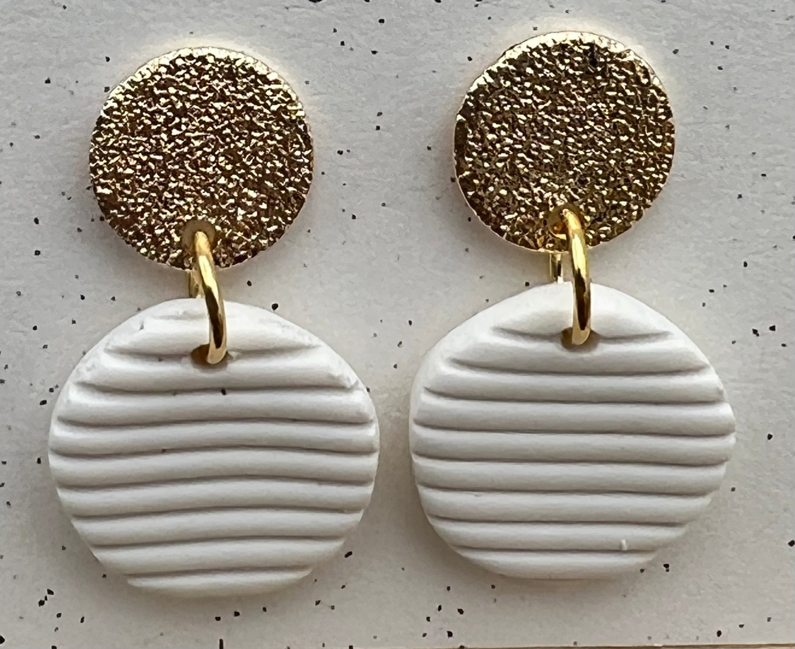 JOC clay earring set