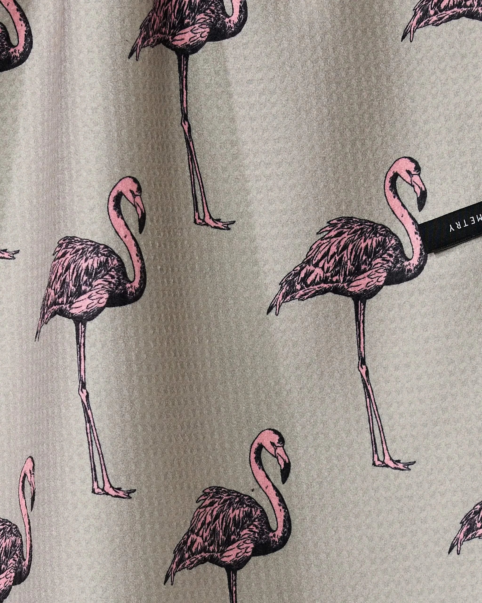 Flamingo Dance Double Sided Tea Towel