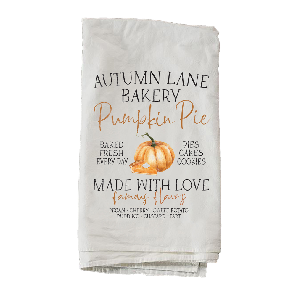 Autumn Lane Bakery Pumpkin Towe