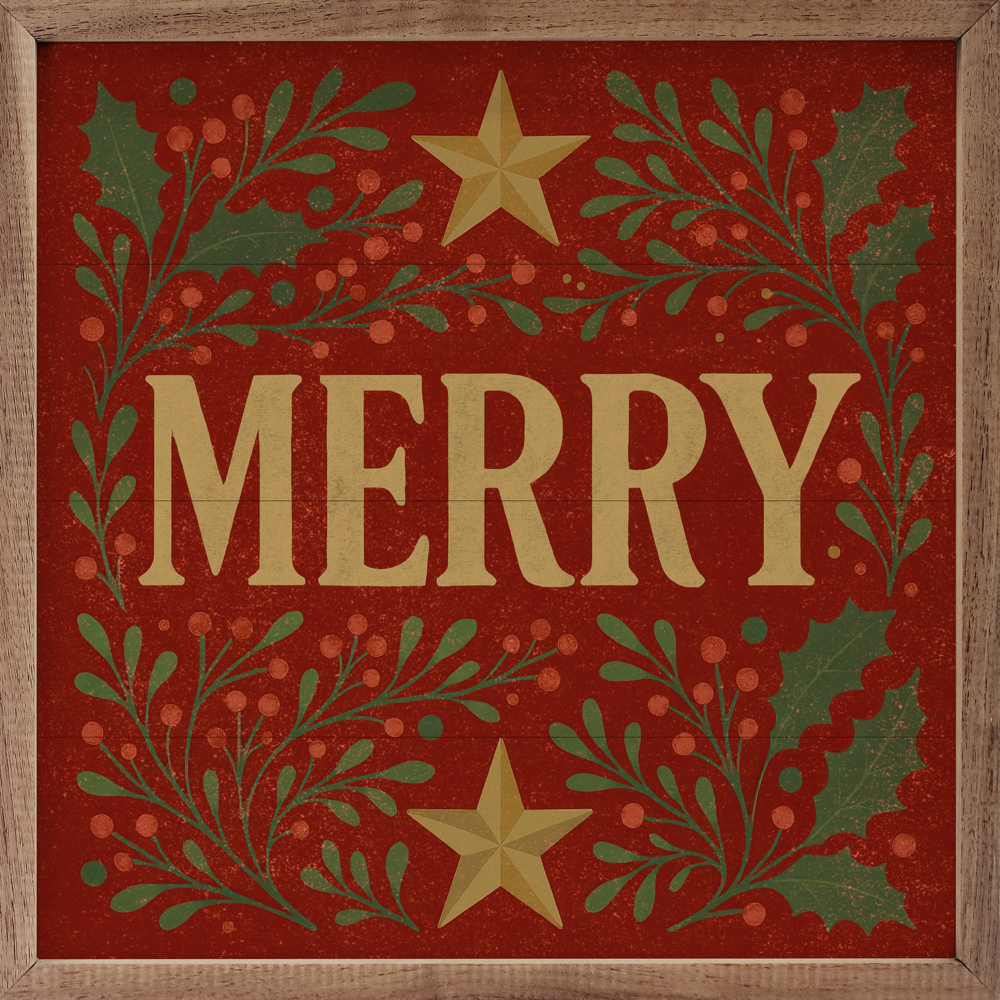 Decorative Merry