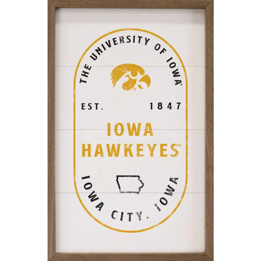 Stamp Poster University of Iowa