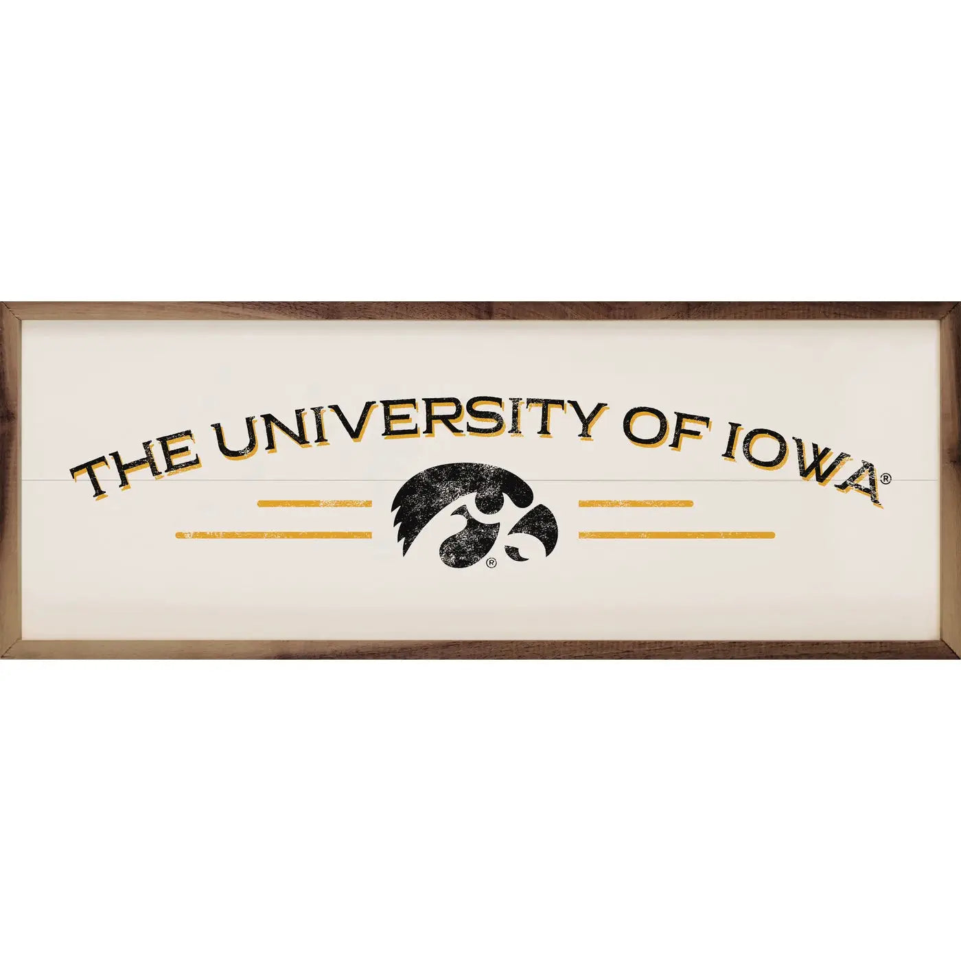 Retro Stripes University of Iowa