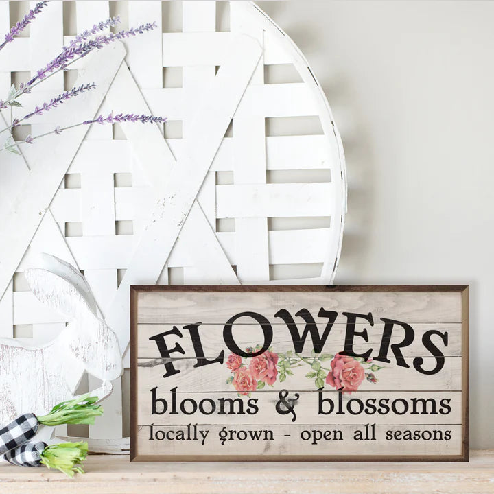 Flowers Blooms And Blossoms Whitewash