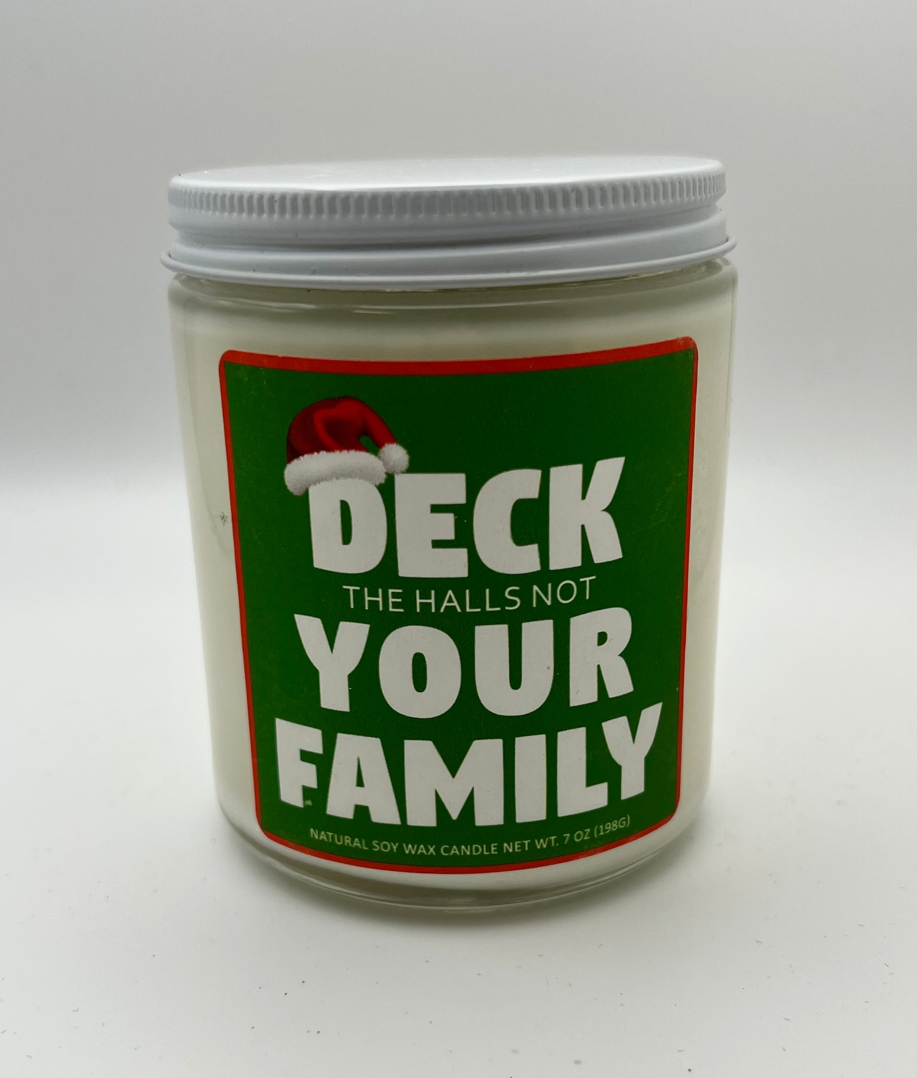 Country Aire Candles Icicles scent “Deck the Halls Not Your Family” Candle