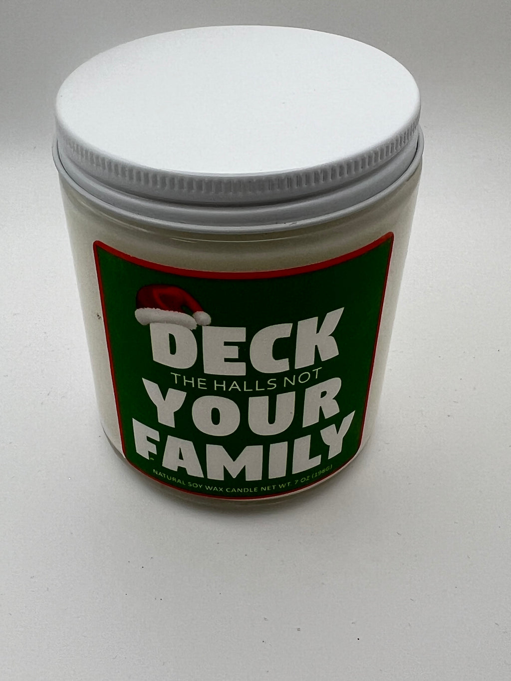 Country Aire Candles Icicles scent “Deck the Halls Not Your Family” Candle