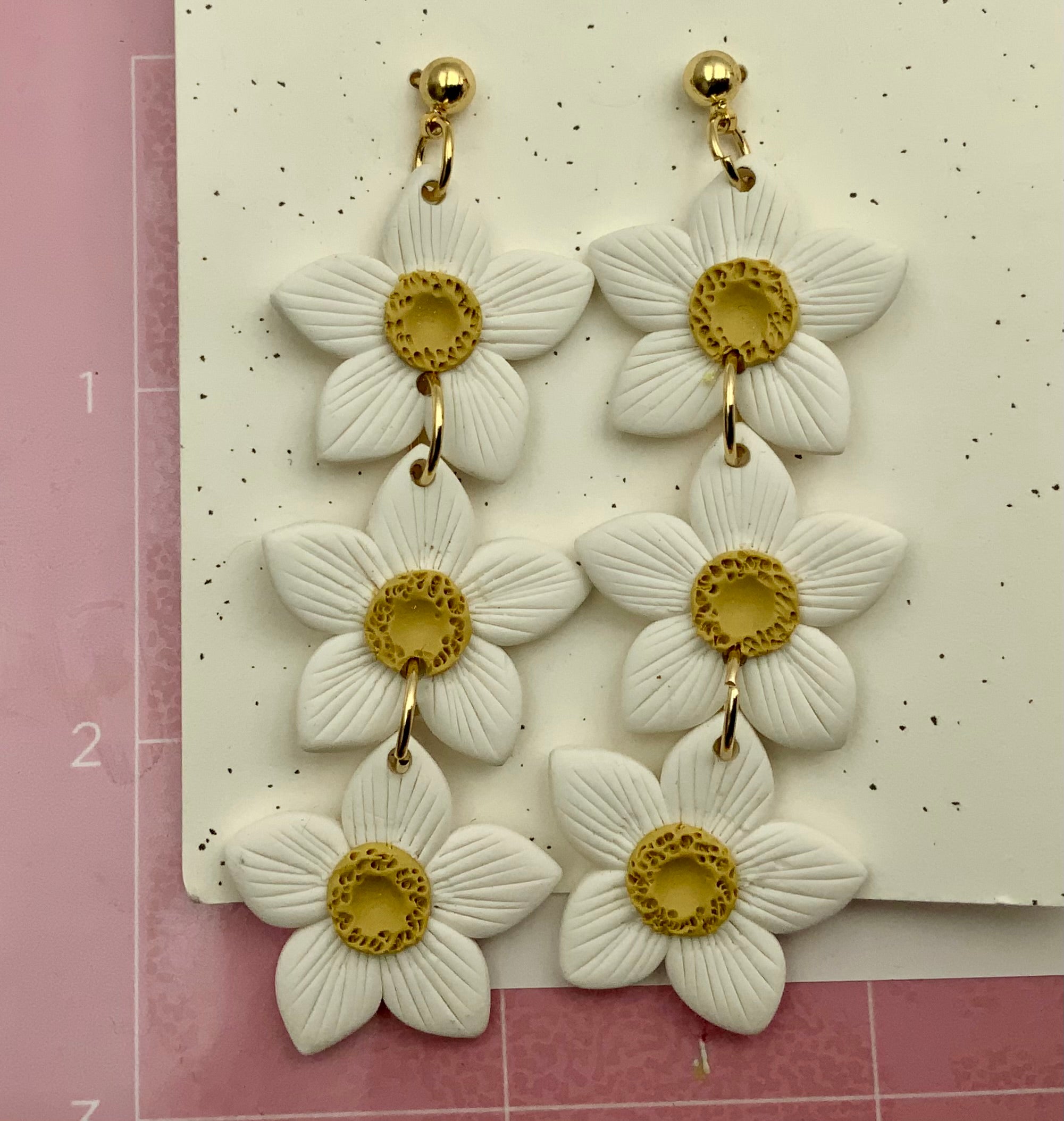 JOC clay earring set