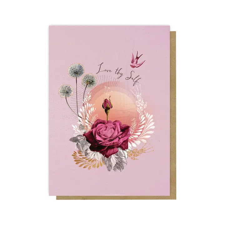 Greeting Card - Lavender Rose