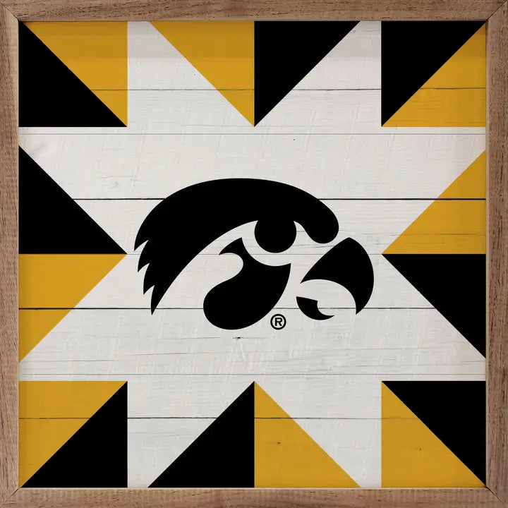 Quilt Mascot University of Iowa