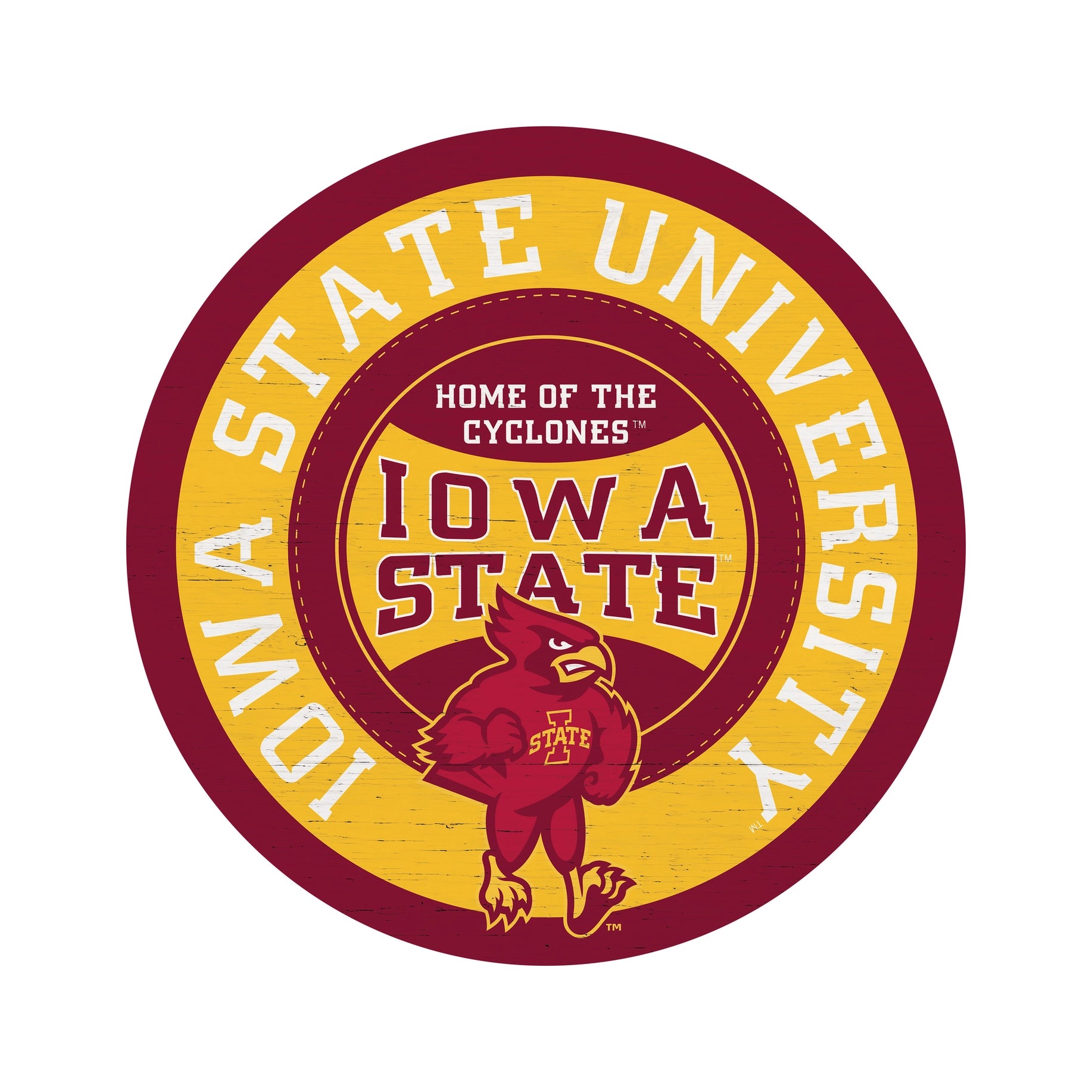 Traditional University Iowa State Circle