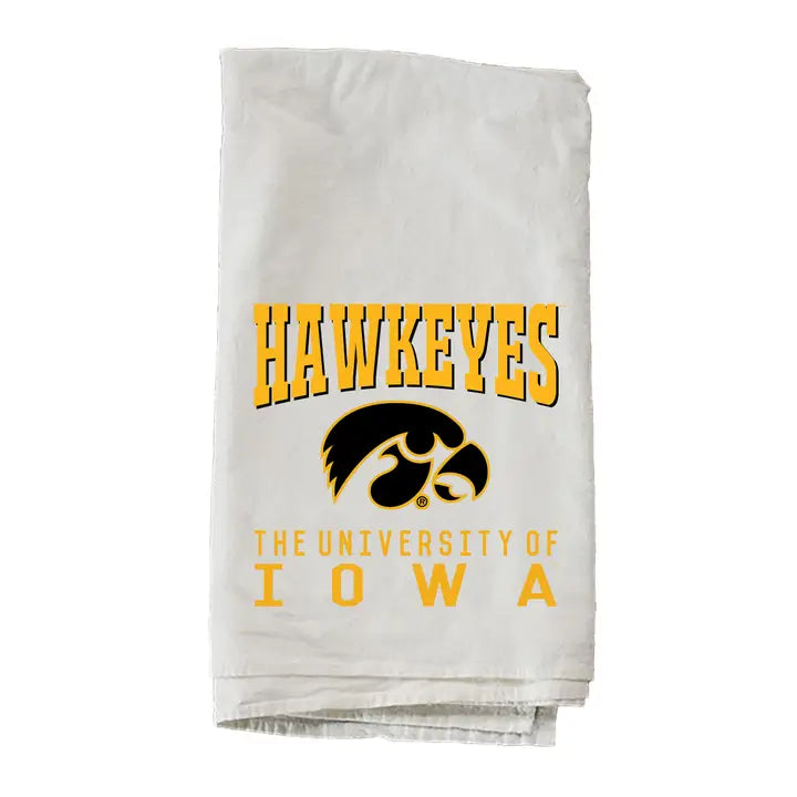 Traditional University Of Iowa Towel