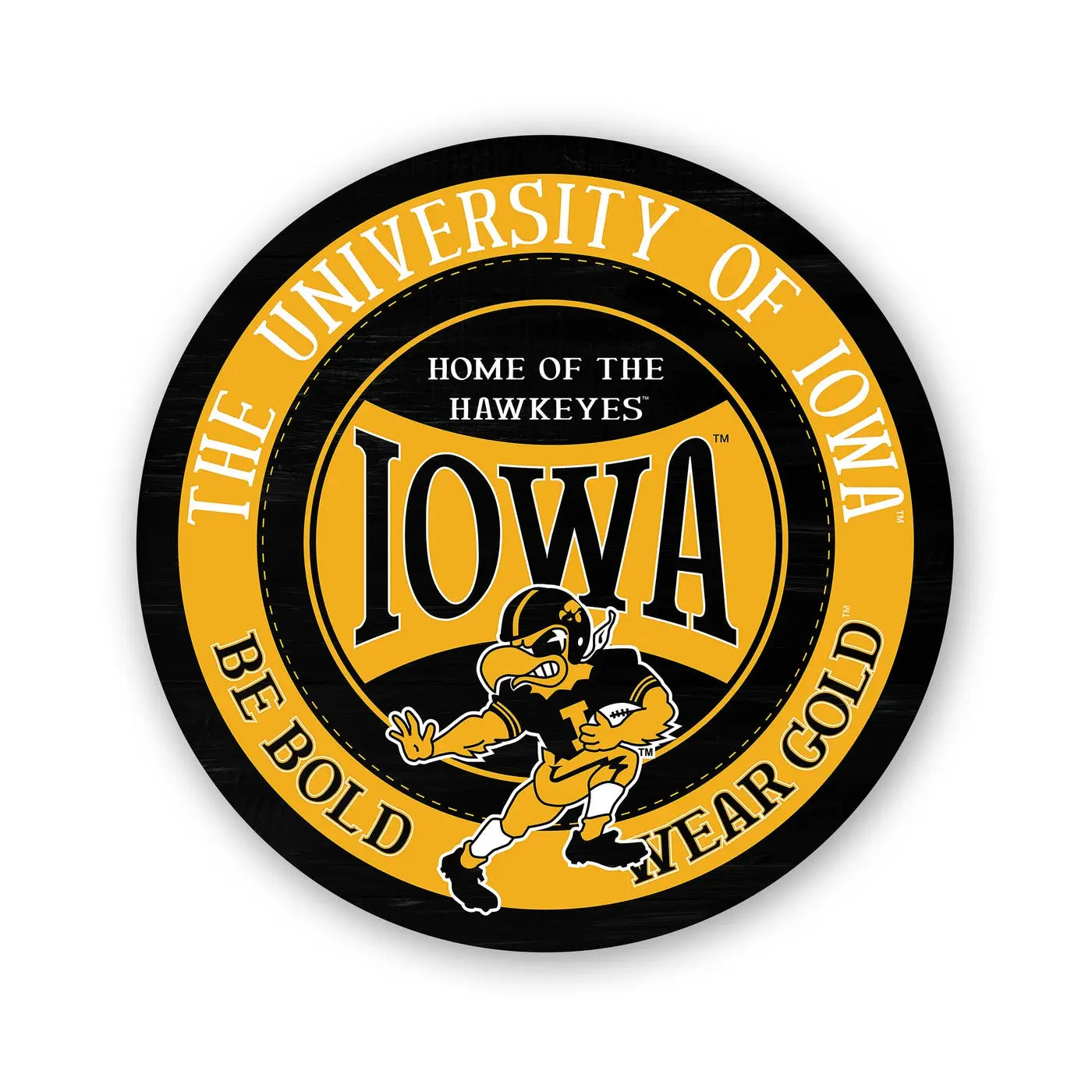 Traditional University Of Iowa Circle