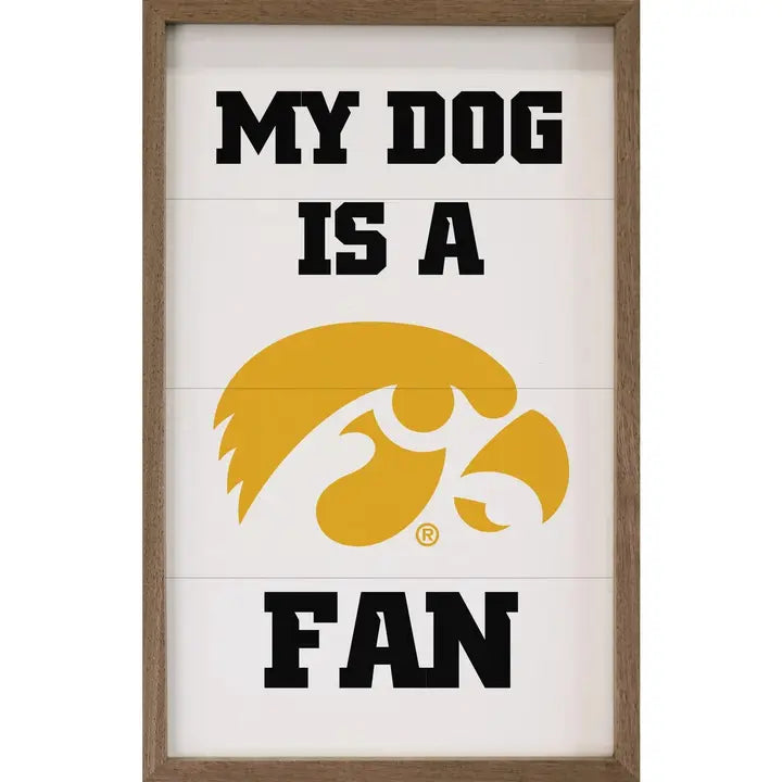 My Dog Is A University Of Iowa Fan