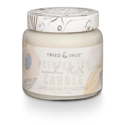 Tried & True Meadow Thistle Scented Soy Candle
