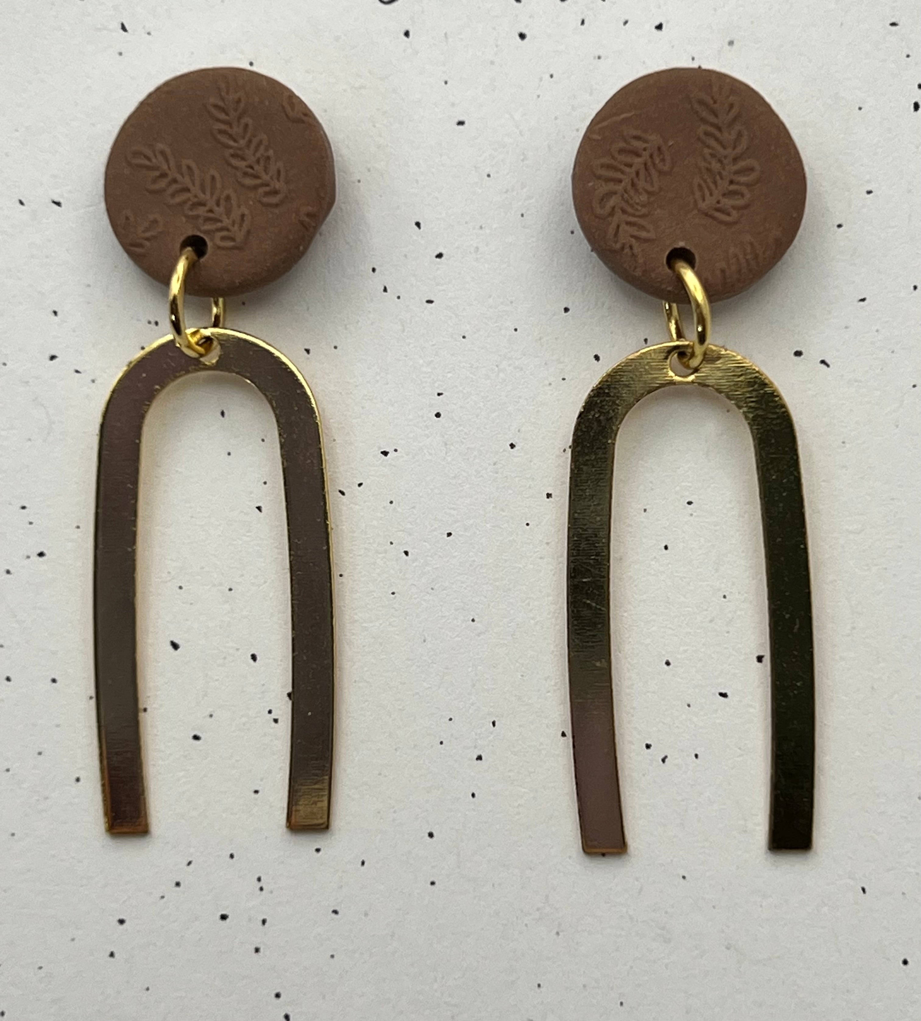 JOC clay earring set
