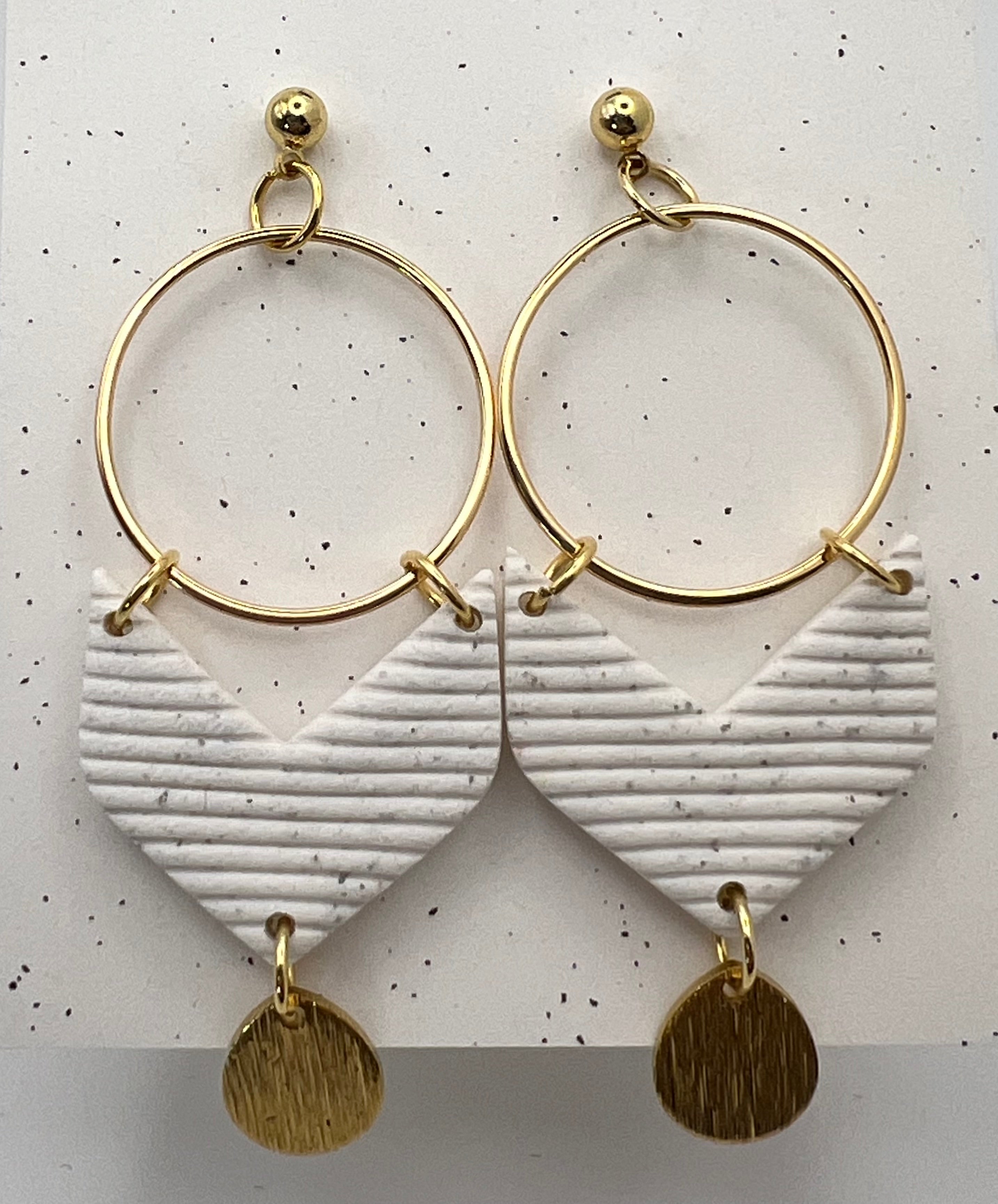 JOC clay earring set