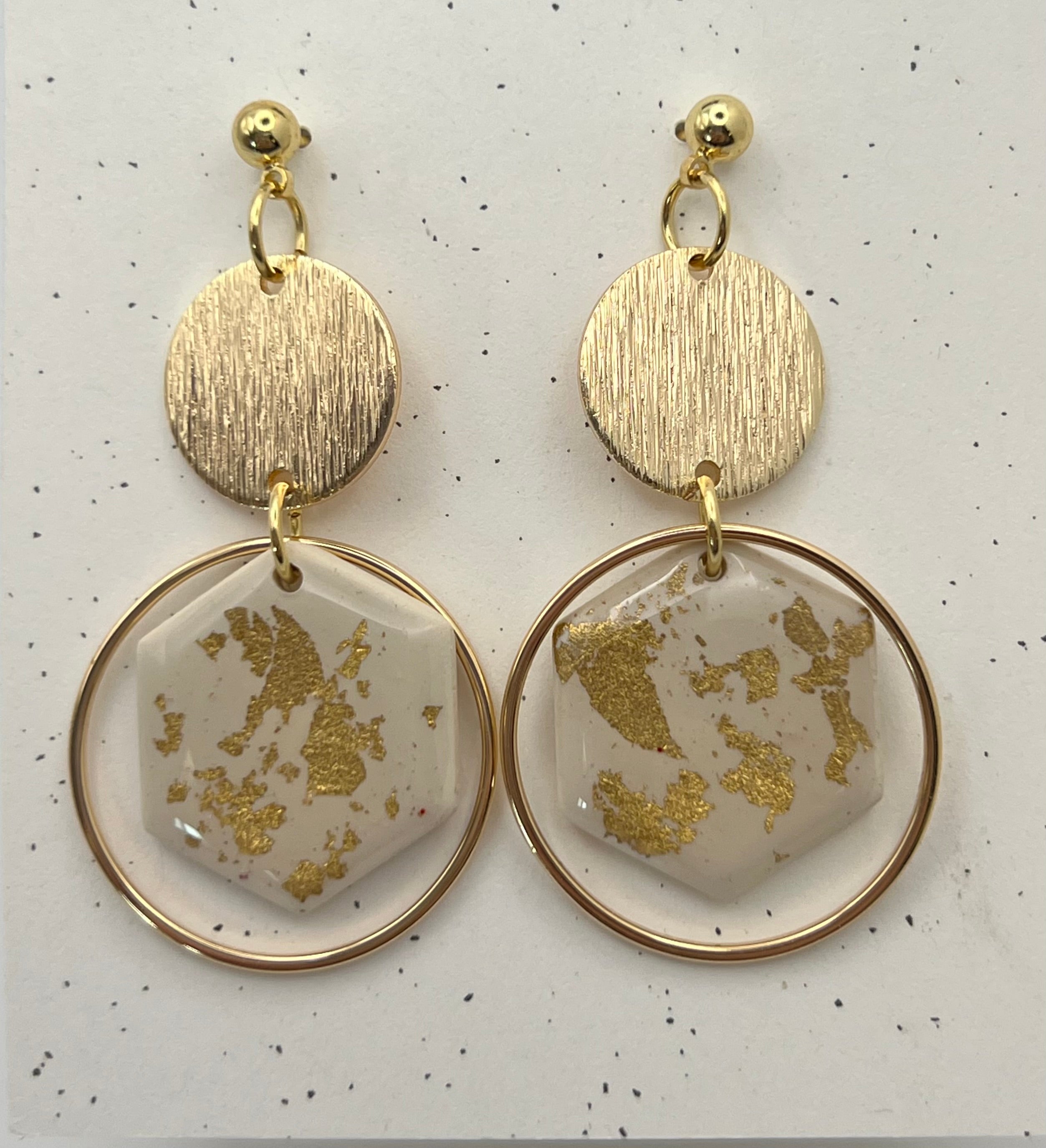 JOC clay earring set