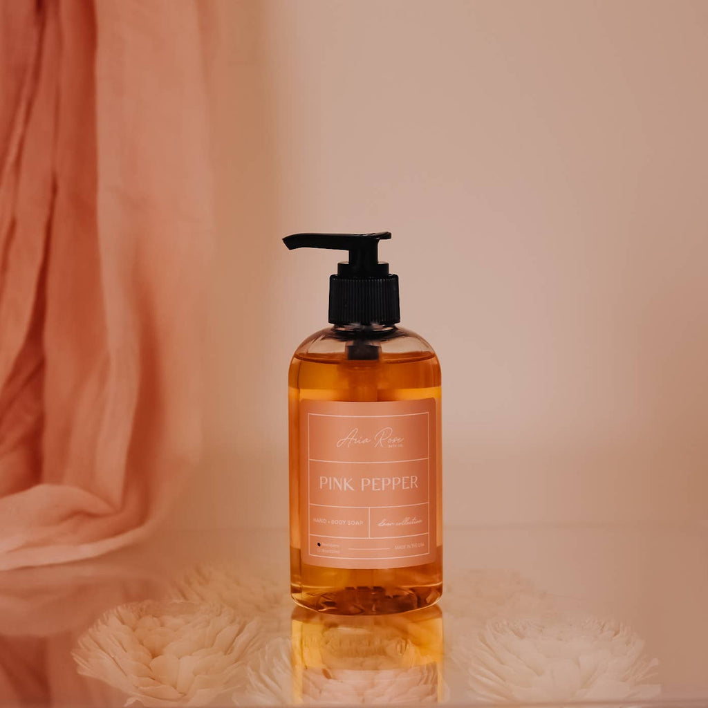 Pink Pepper Hand + Body Liquid Soap - Dawn Collection