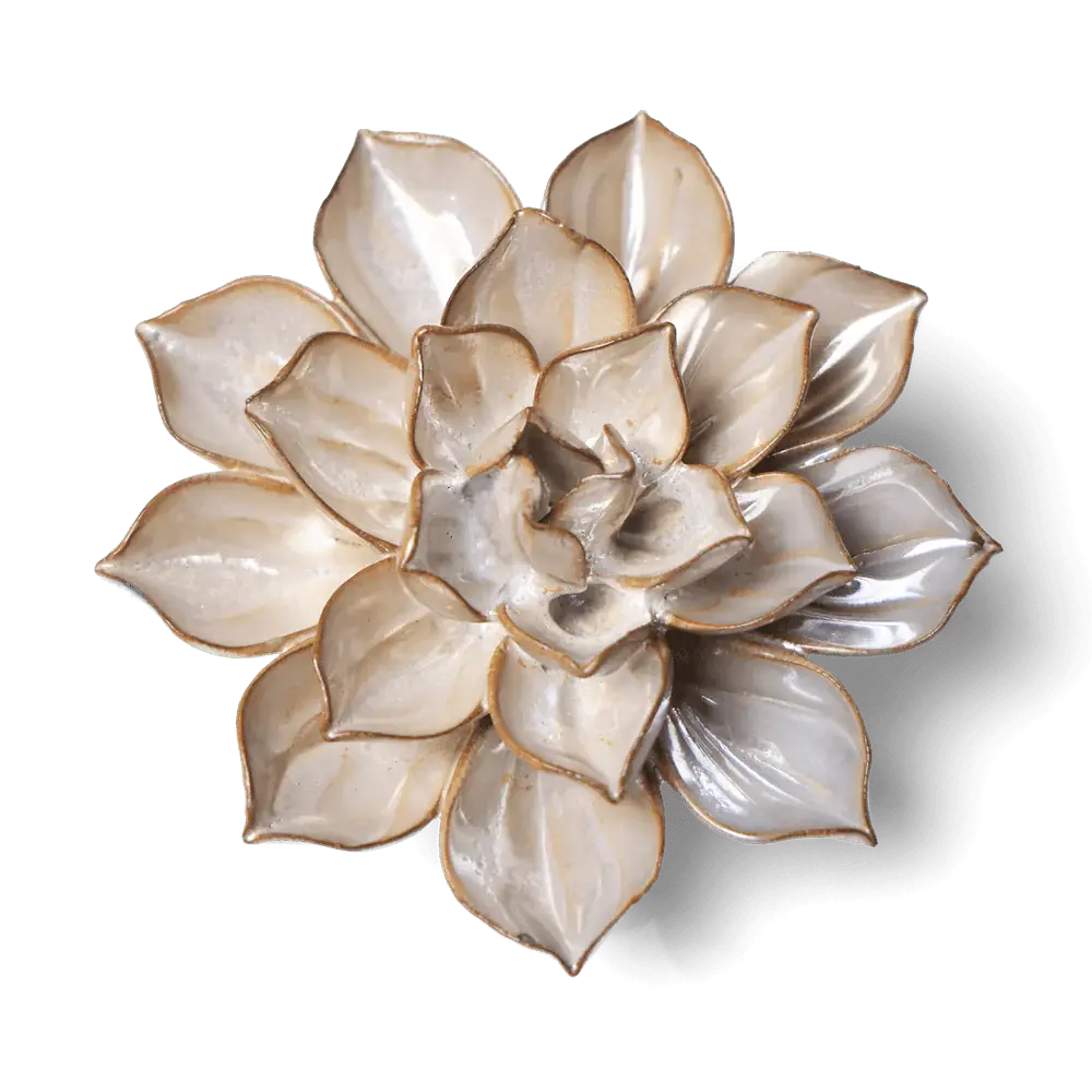 Metallic Frikartii Aster Flower Eclectic Home Decor