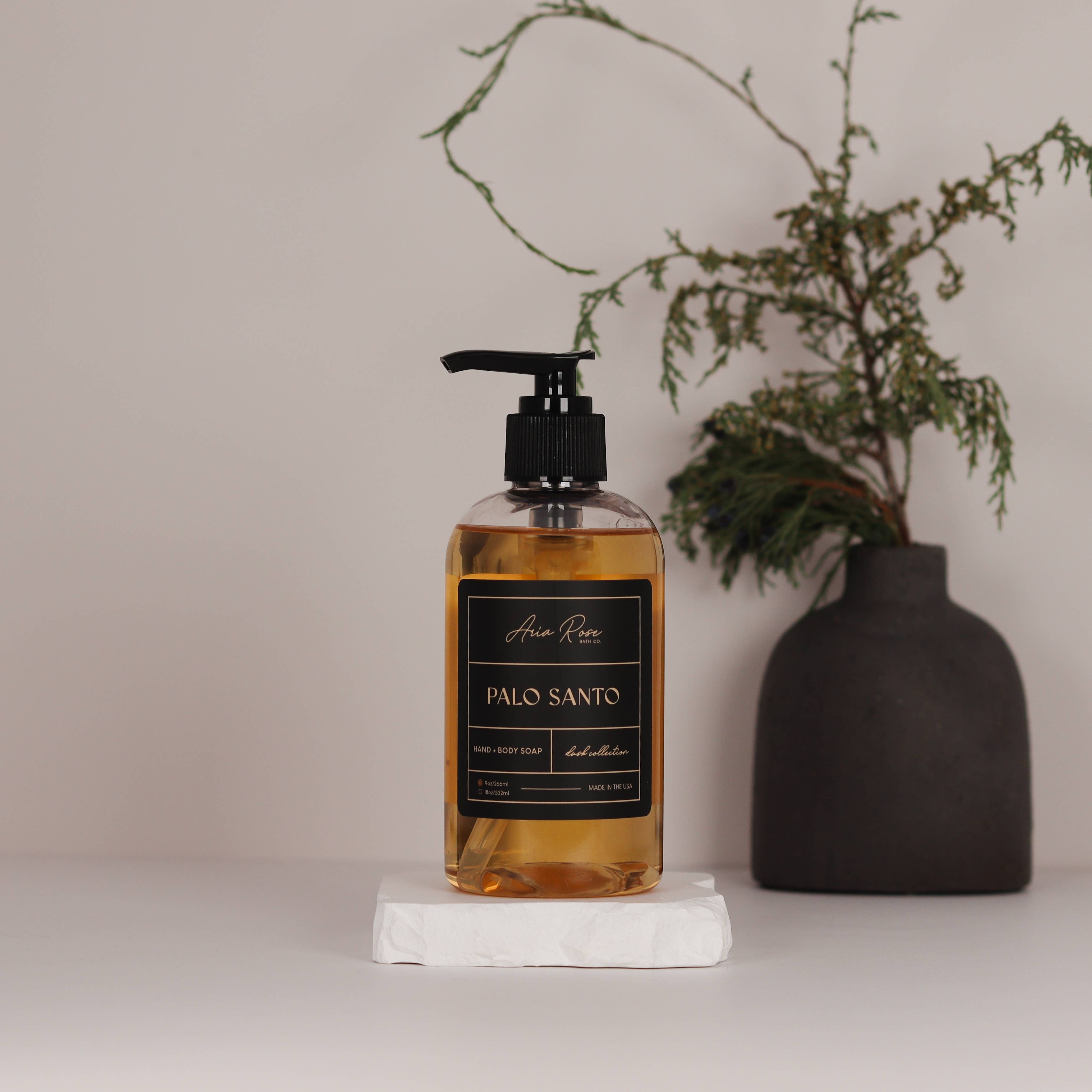 Palo Santo Hand + Body Liquid Soap - Dusk Collection