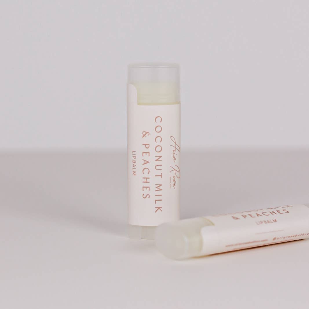 Coconut Milk & Peaches Lip Balm