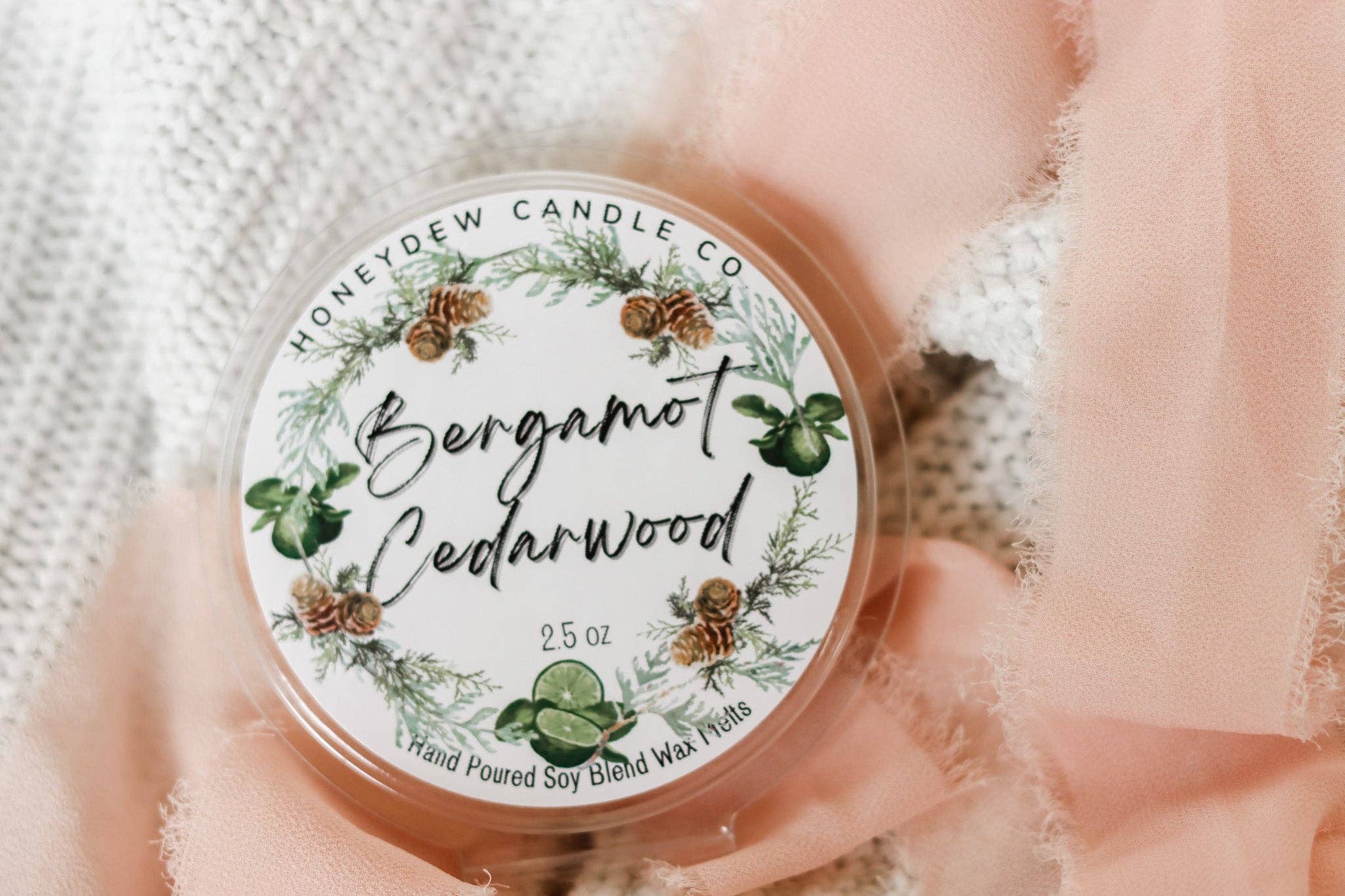 Bergamot Cedarwood Wax Melts 2.5 oz