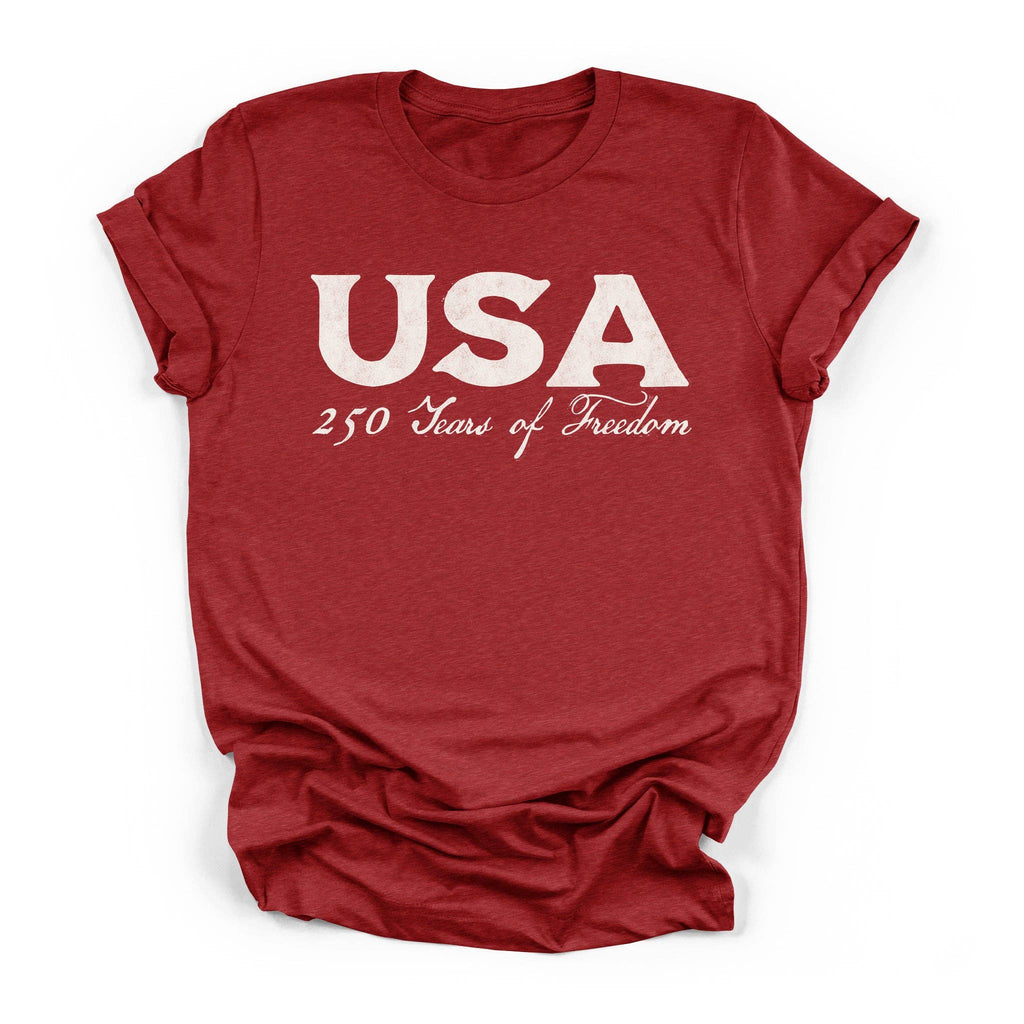 USA 250 Years Of Freedom Tee