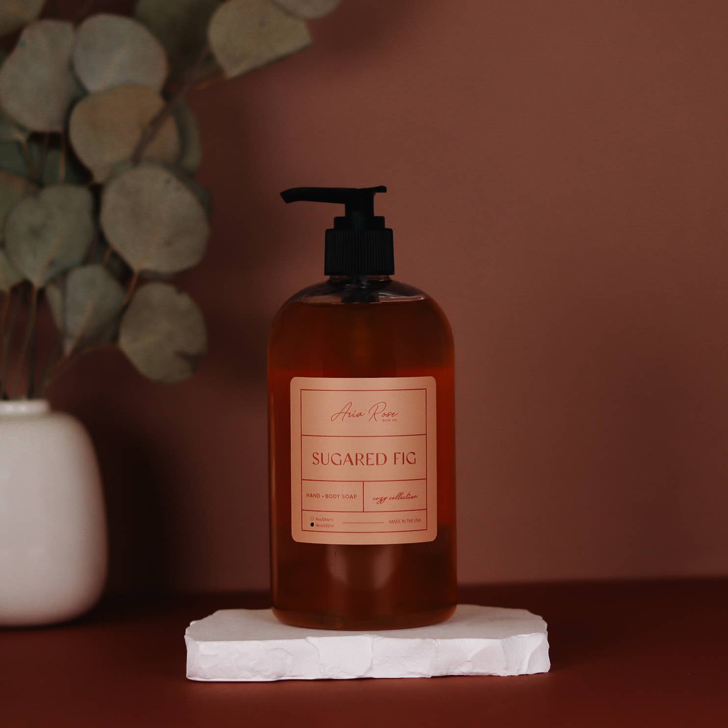 Sugared Fig Hand + Body Liquid Soap - Cozy Collection